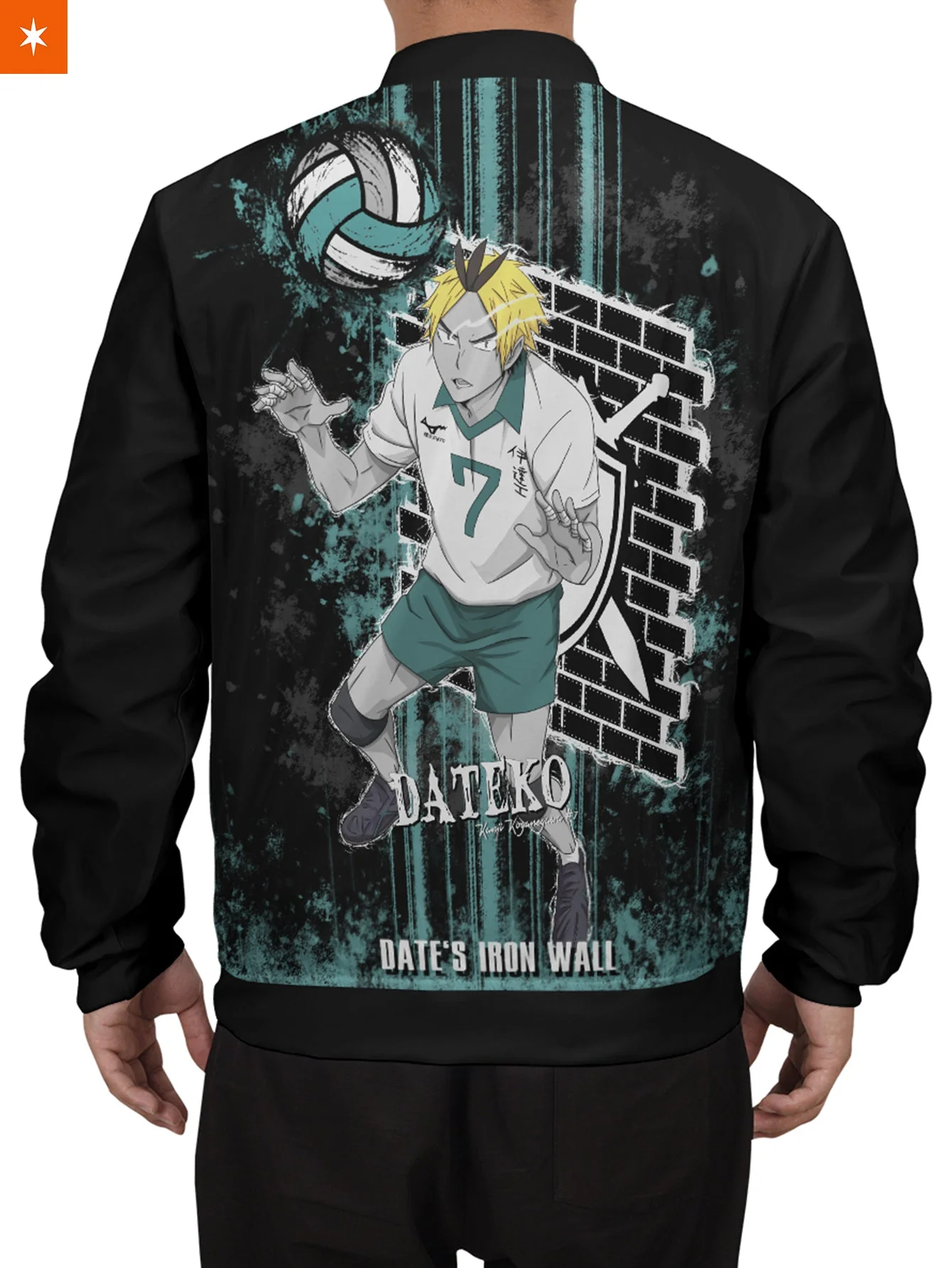 Kanji Spirit Bomber Jacket - necksoother