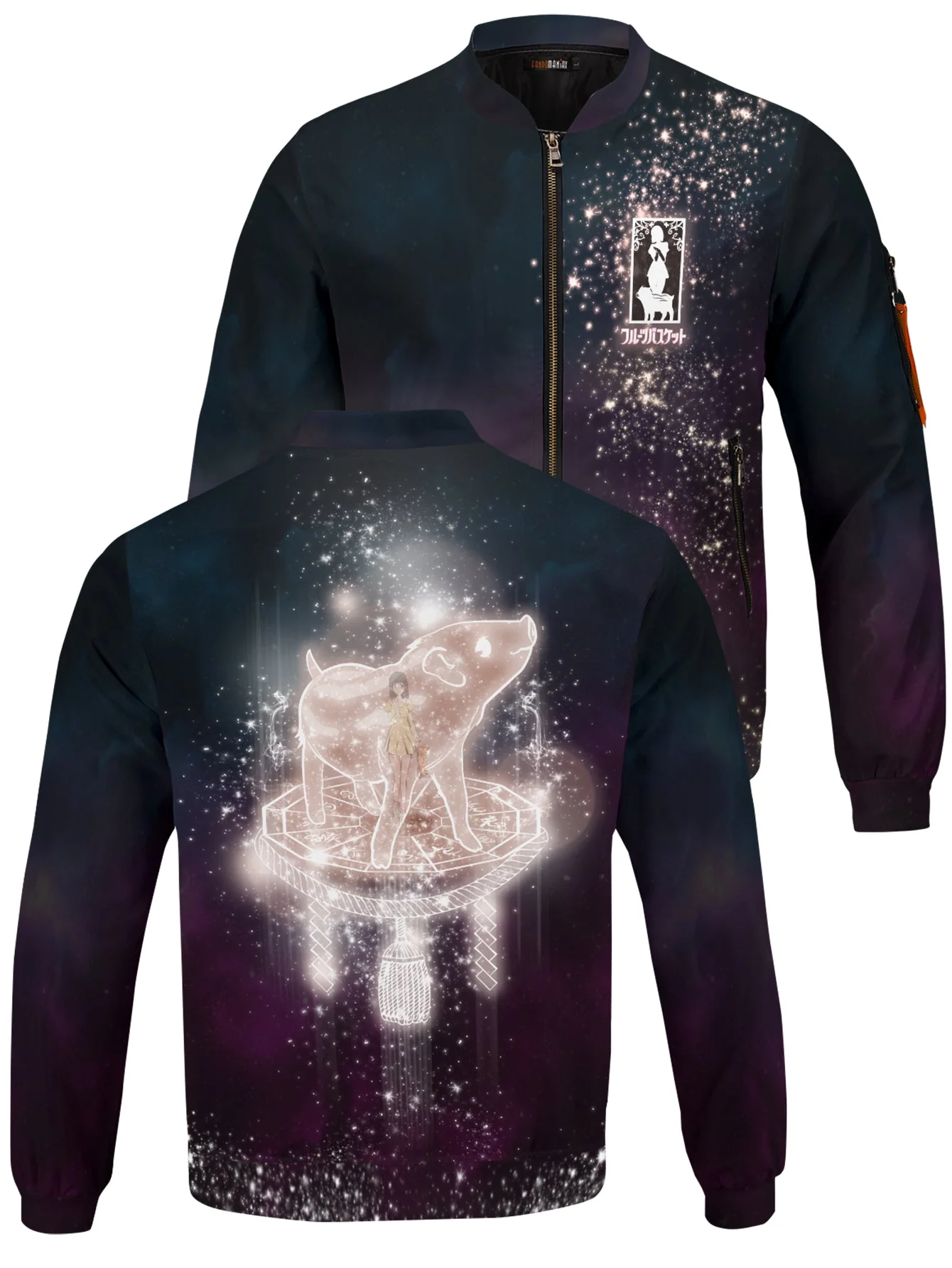 Kagura Spirit Bomber Jacket - necksoother