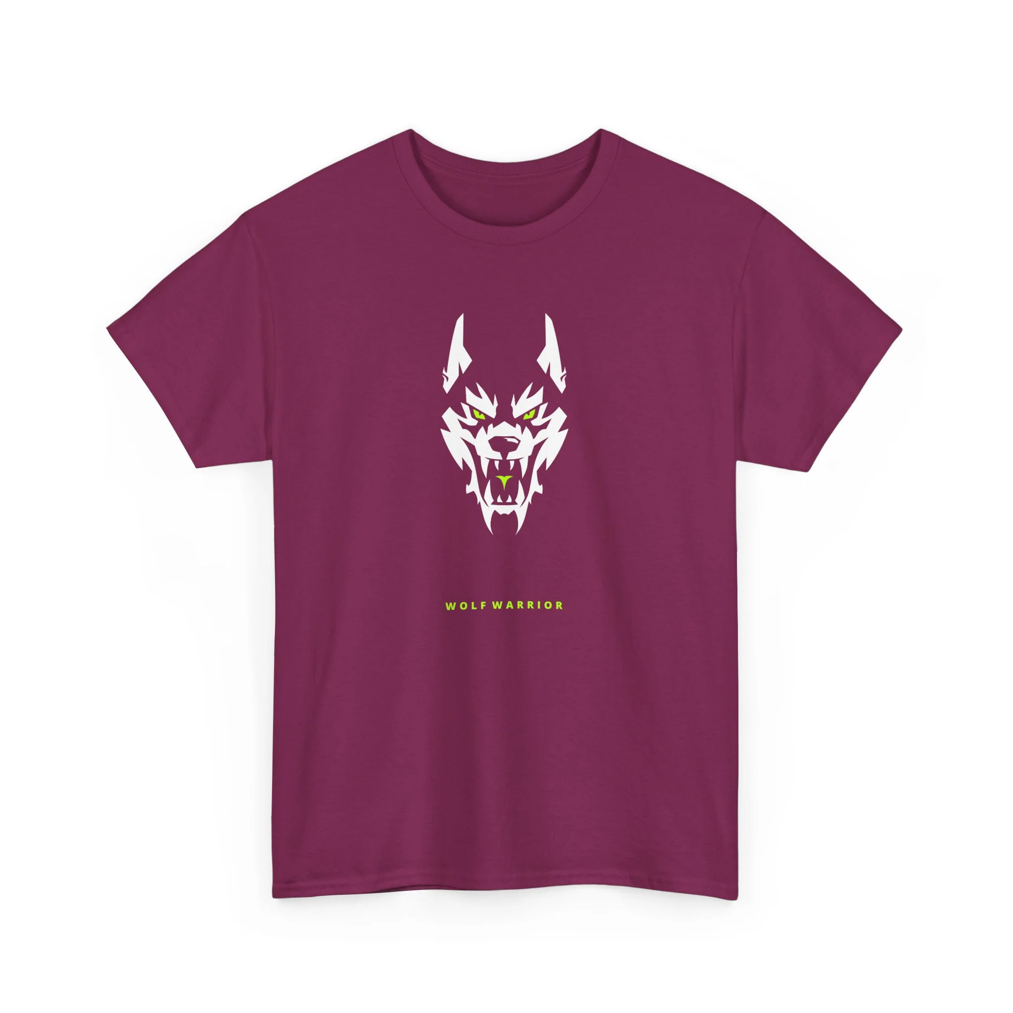 Wolf Warrior Heavy Cotton Tee - necksoother
