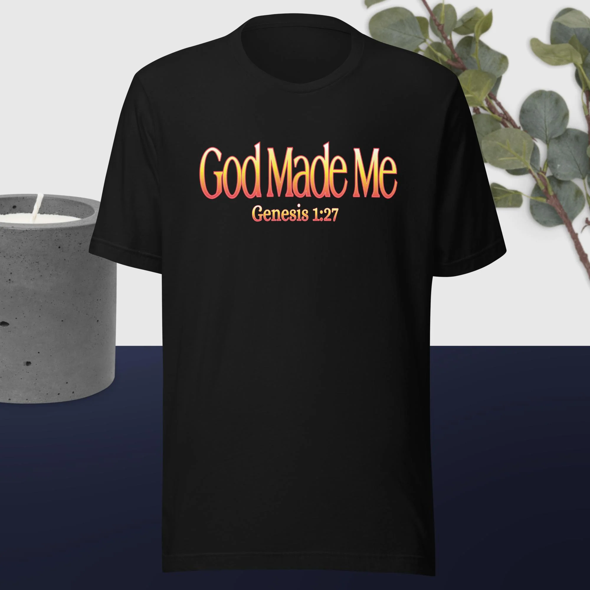 F&H God Made Me t-shirt - necksoother