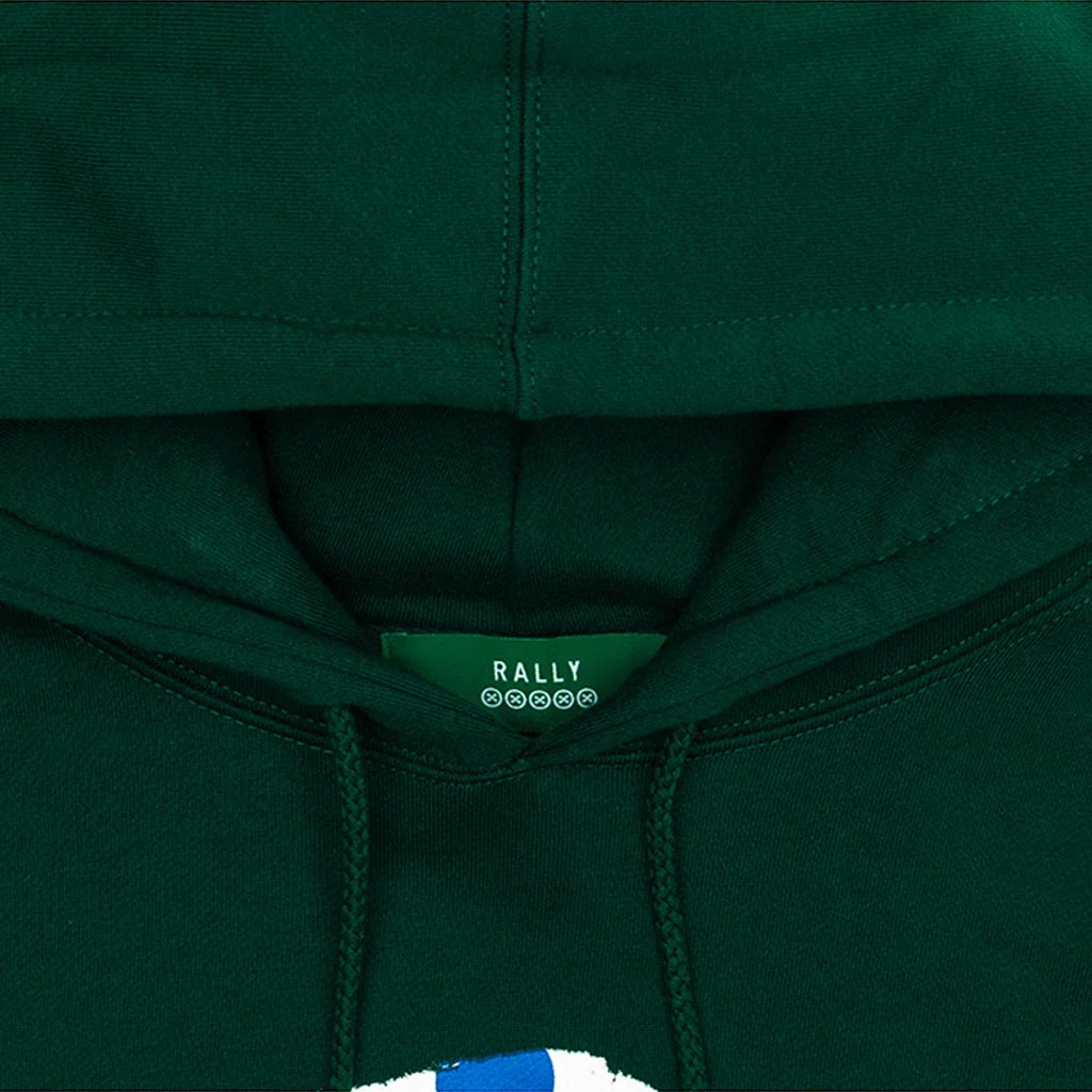 Flipped Hoodie - Forest Green - necksoother