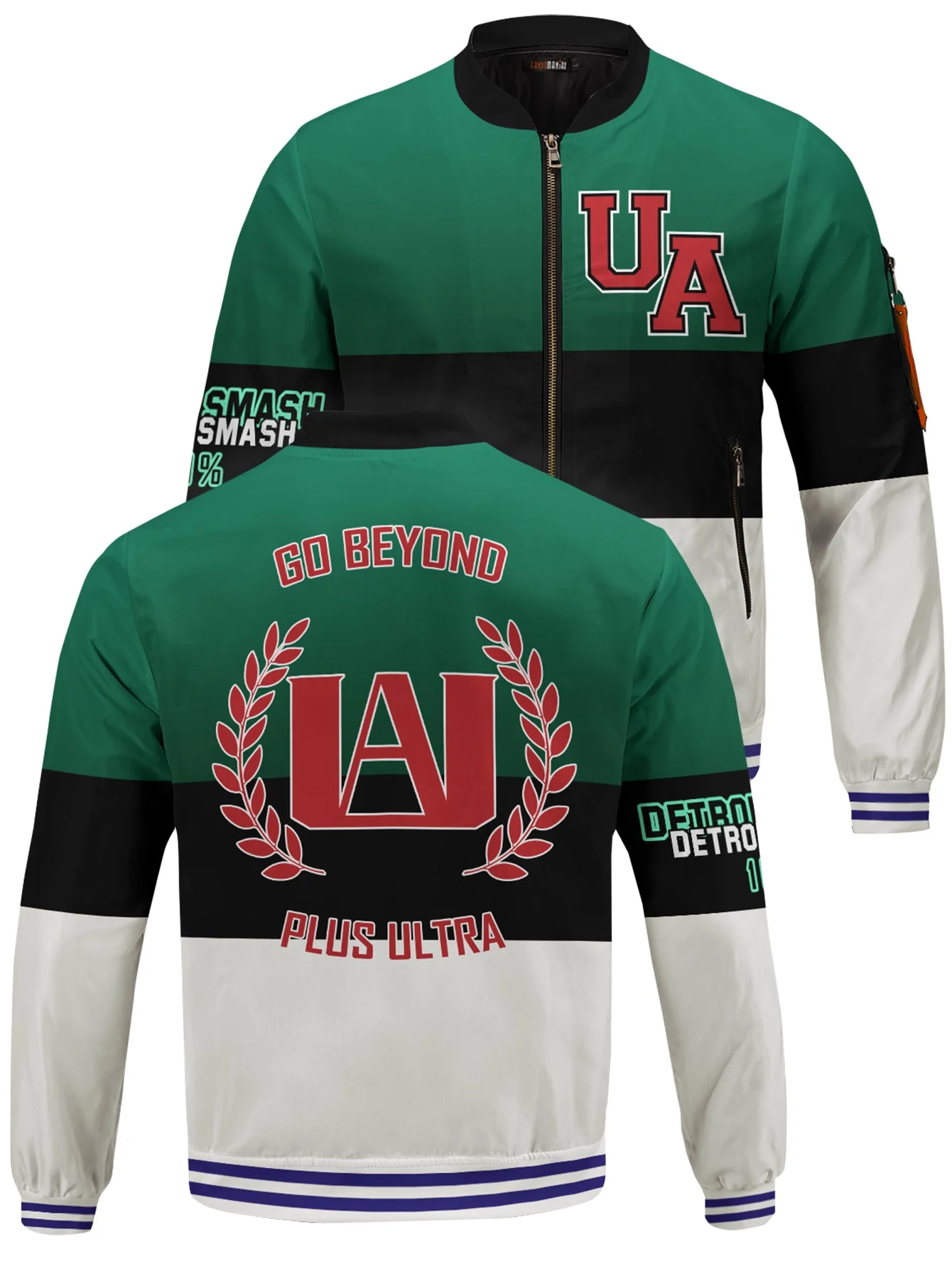 Deku Smash Bomber Jacket - necksoother