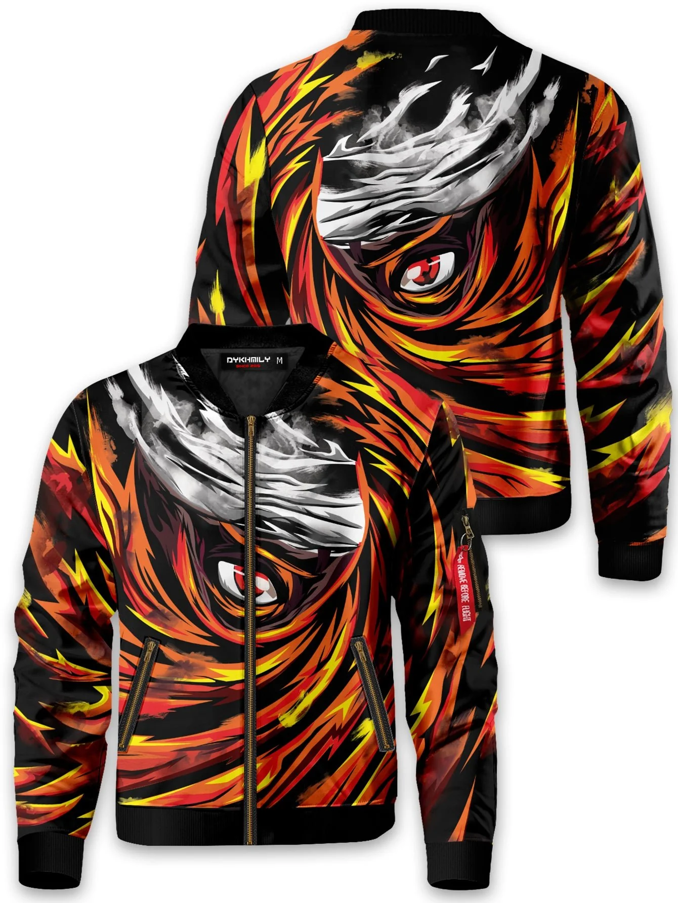 Obito Mask Bomber Jacket - necksoother