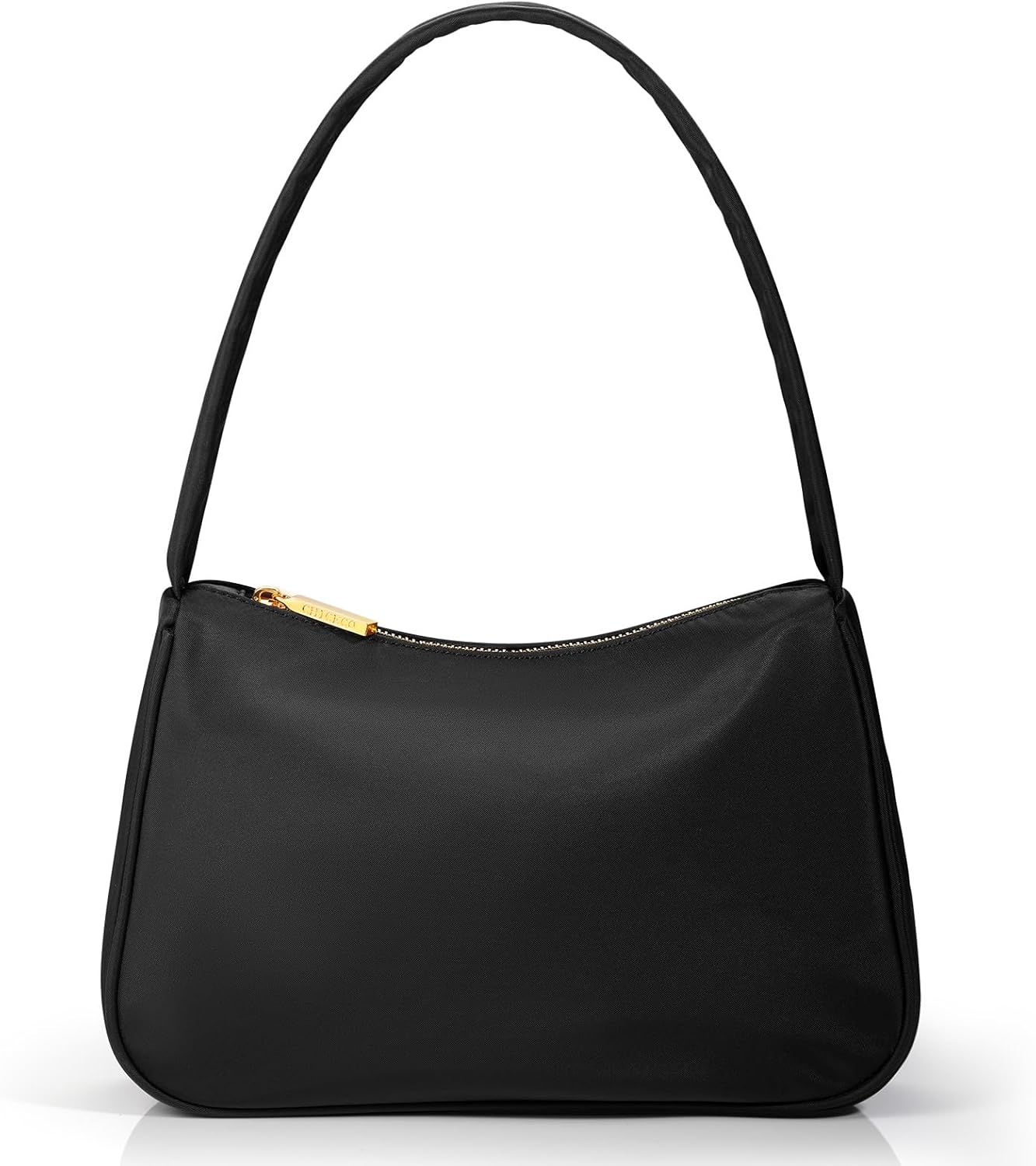 CHICECO Nylon Small Crescent Shoulder Bag Purse for Womem. Hobo Tote Handbag Mini Clutch Purse - necksoother