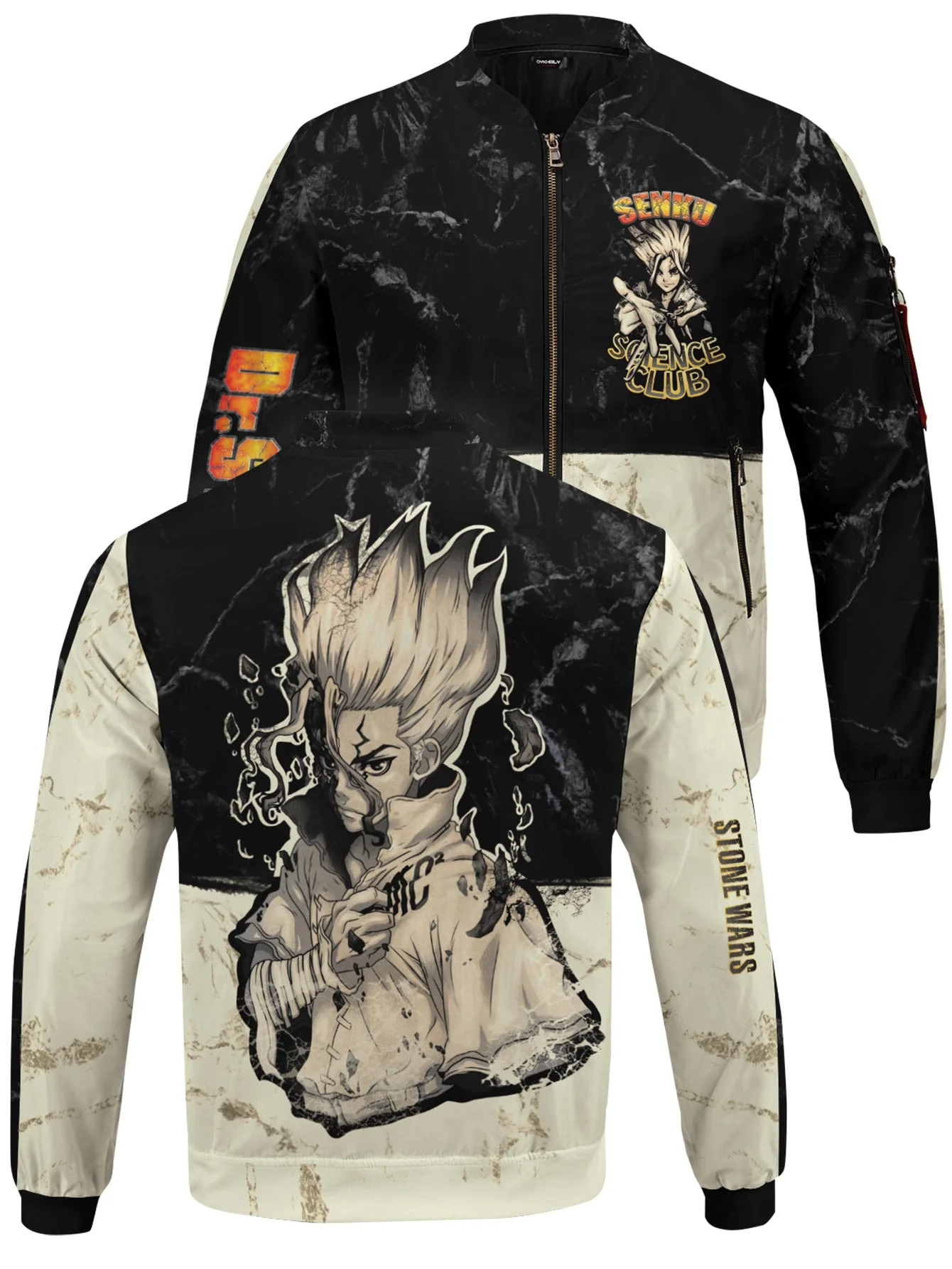 Kingdom of Science Bomber Jacket - necksoother