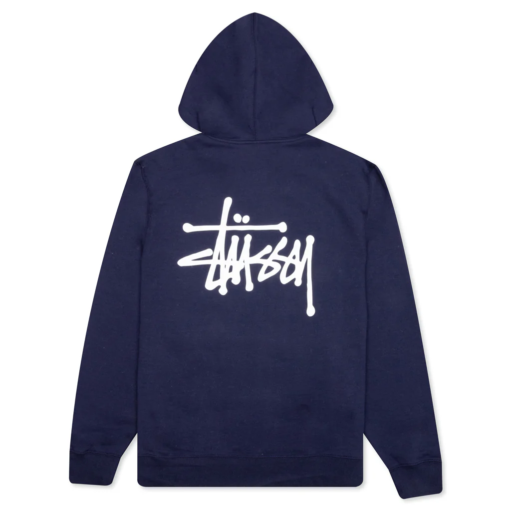 Basic Hoodie - Navy - necksoother