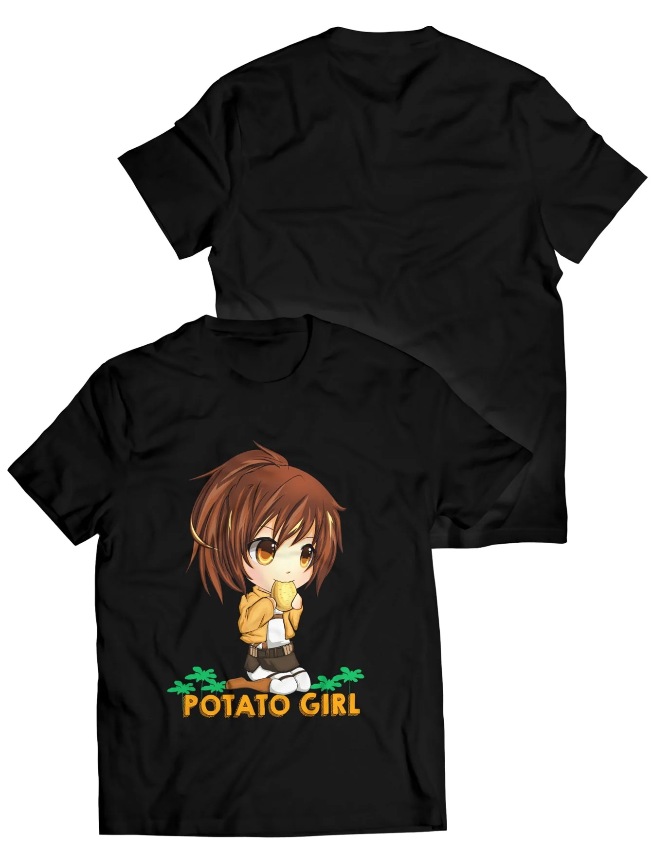Potato Girl Unisex T-Shirt - necksoother