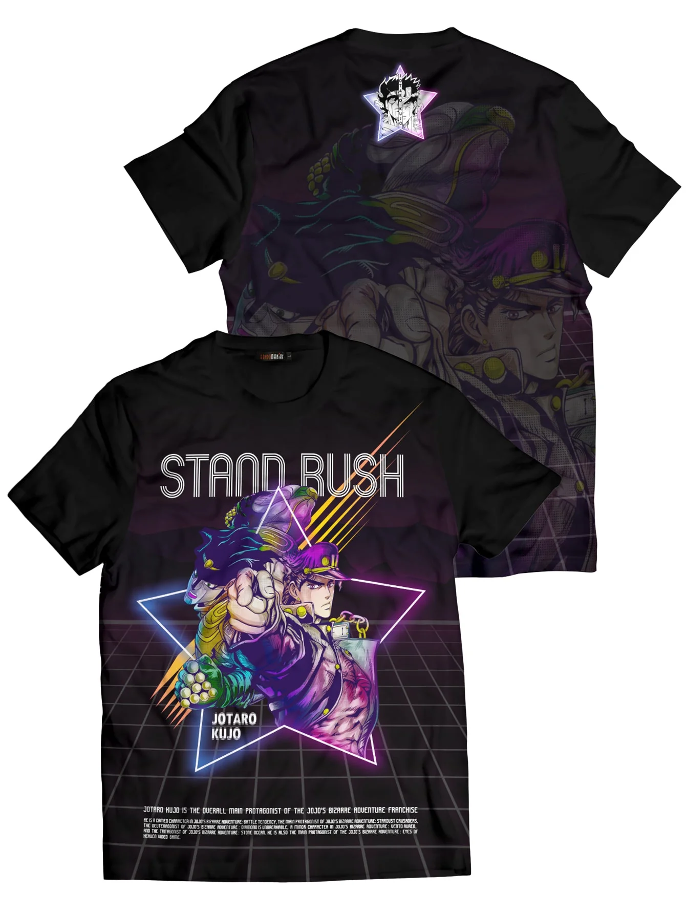 Jotaro Retro Unisex T-Shirt - necksoother