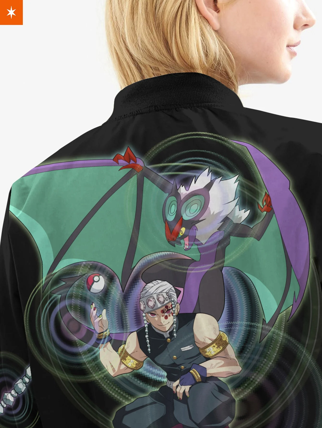 Tengen Collab Bomber Jacket - necksoother