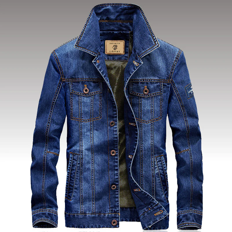 James Scott Impact Denim Jacket - necksoother