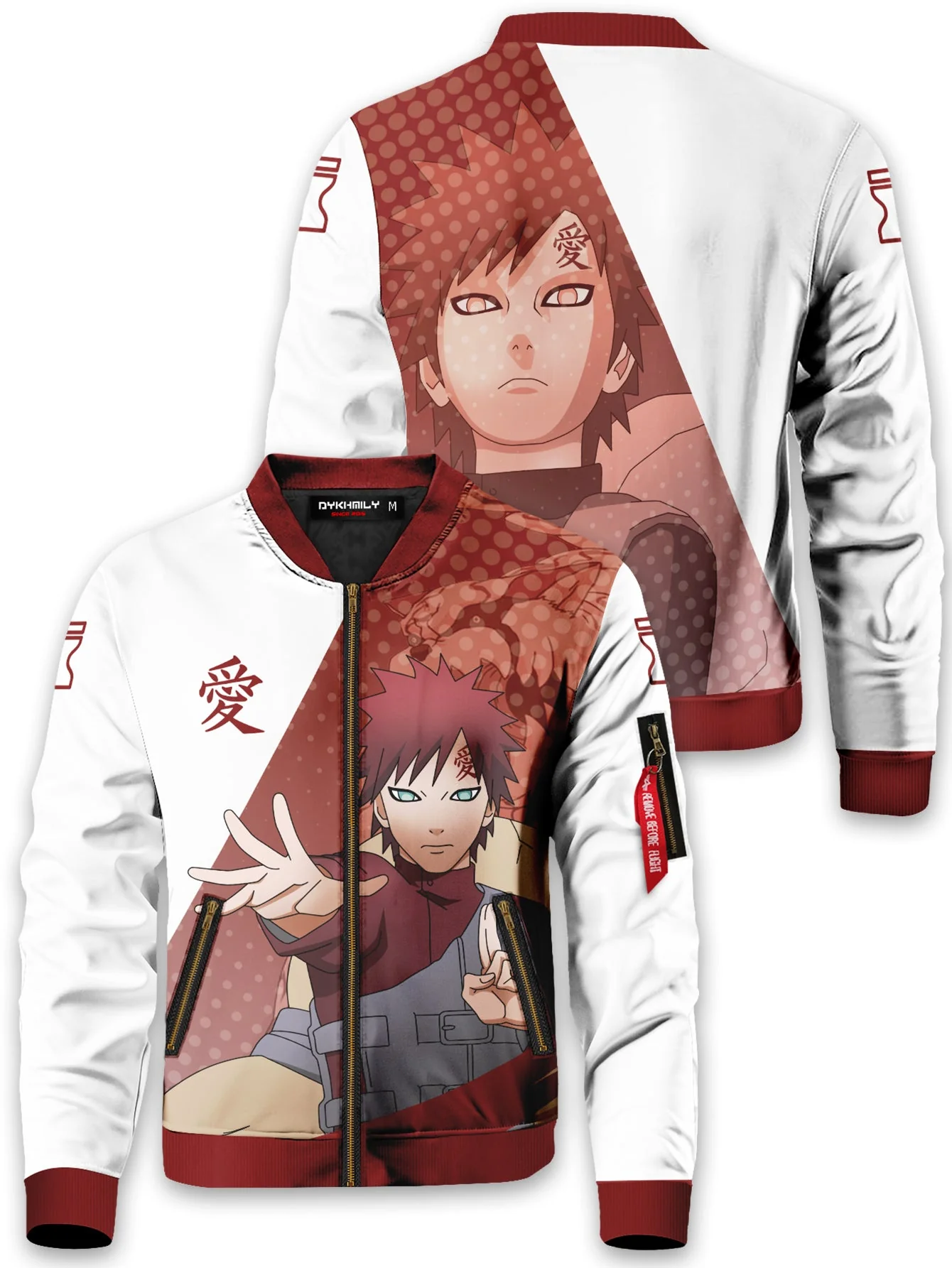 Gaara of the Sand Bomber Jacket - necksoother