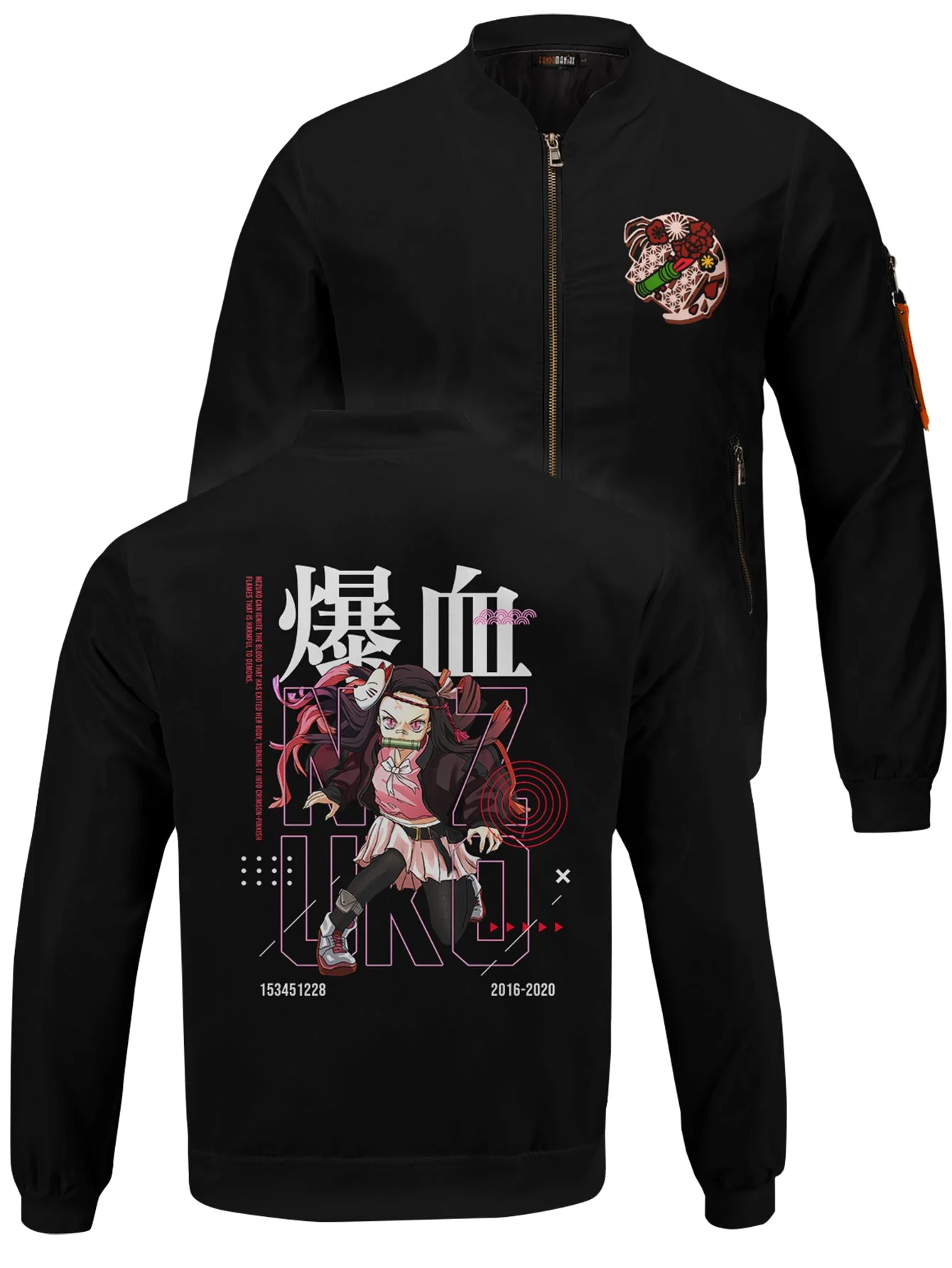 Nezuko StWear Bomber Jacket - necksoother