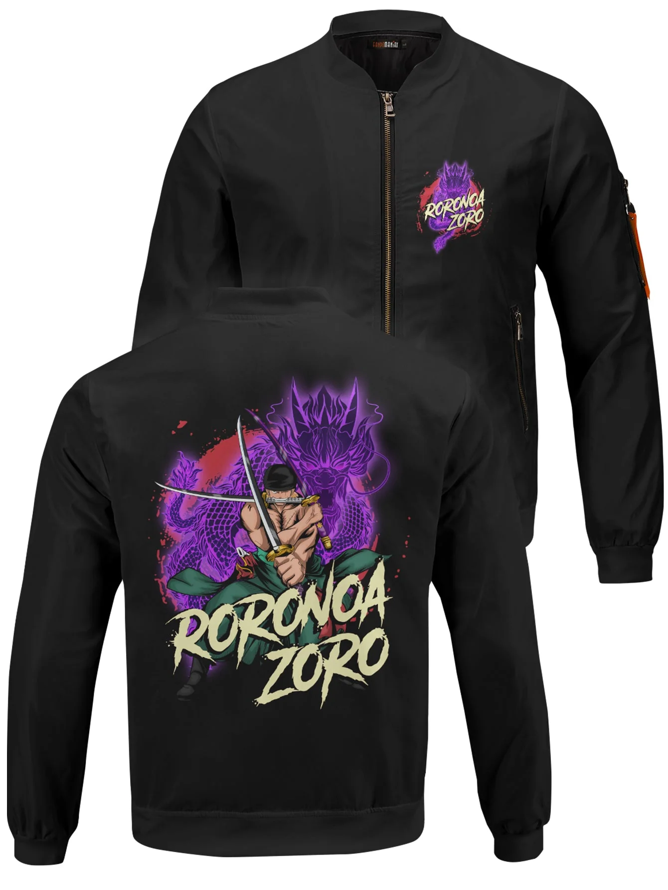 Samurai Warrior Bomber Jacket - necksoother