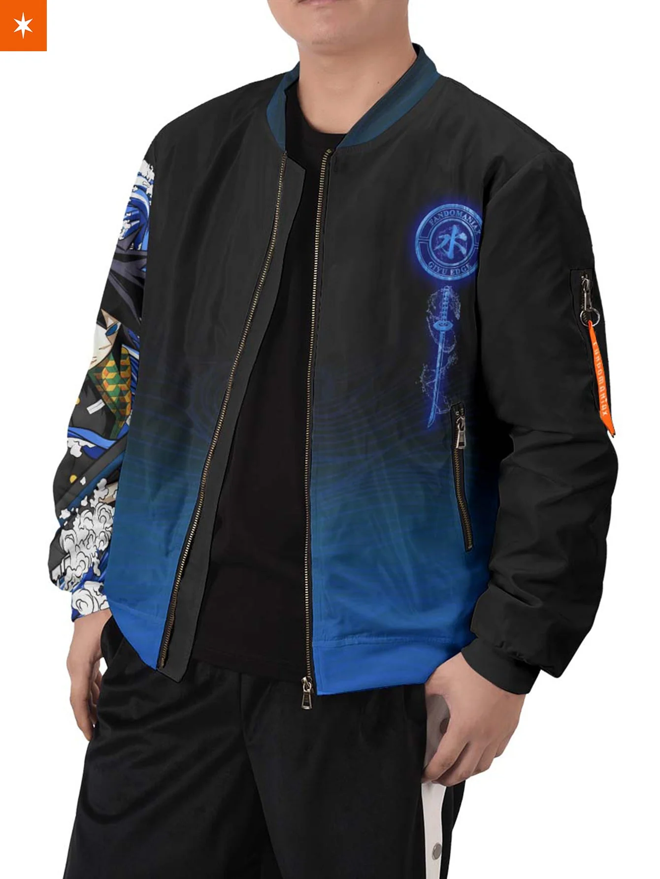 Giyu Edge Bomber Jacket - necksoother