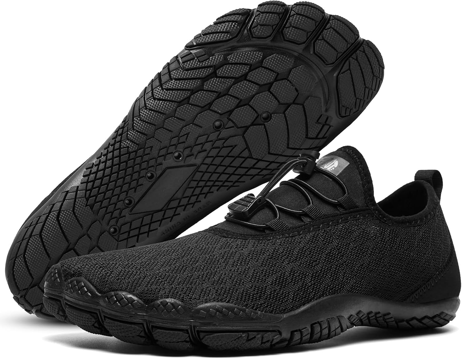 ALEADER Barefoot Water Shoes Men Non Slip Swim Beach Shoes for Hiking Walking River - necksoother