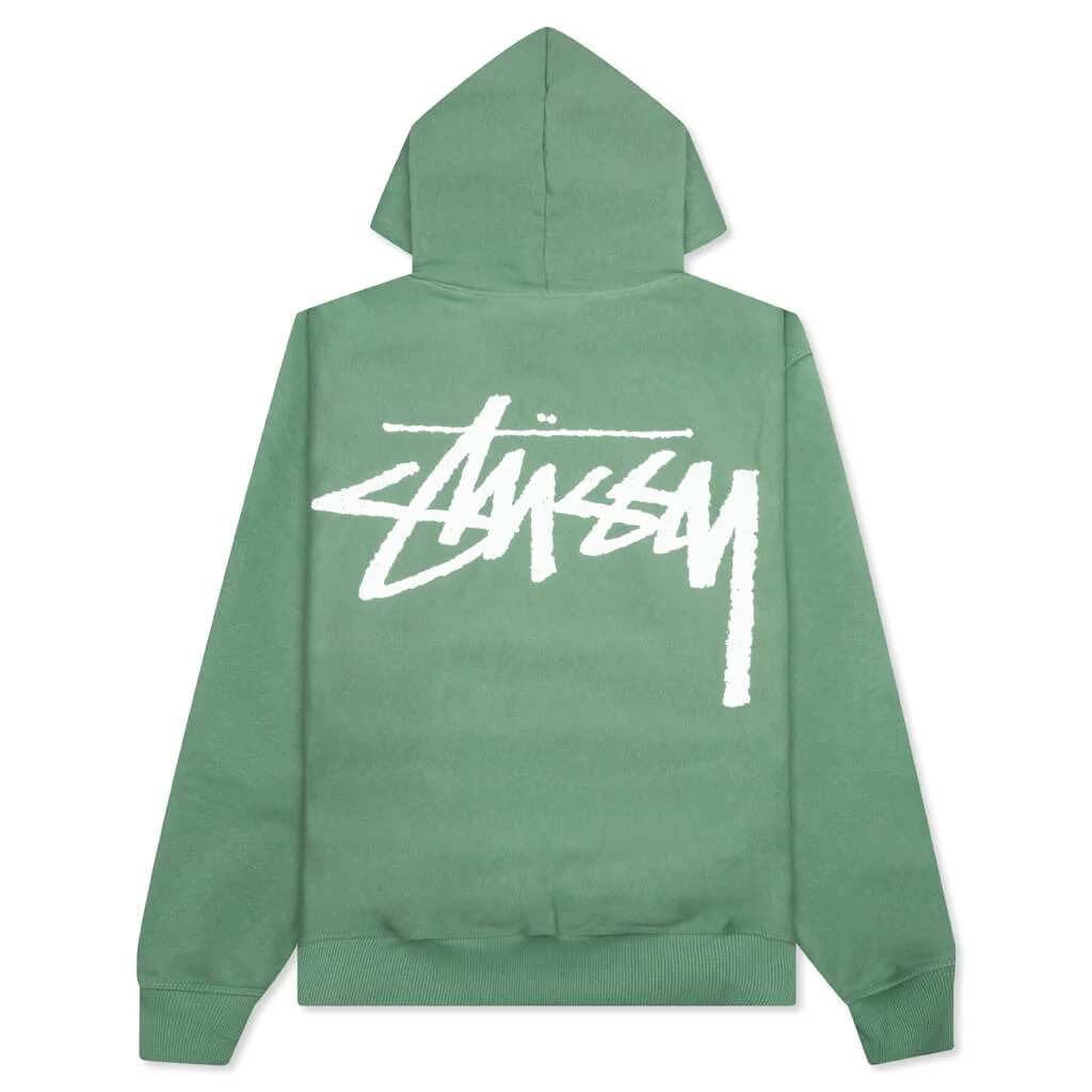 Big Stock Hoodie - Green - necksoother