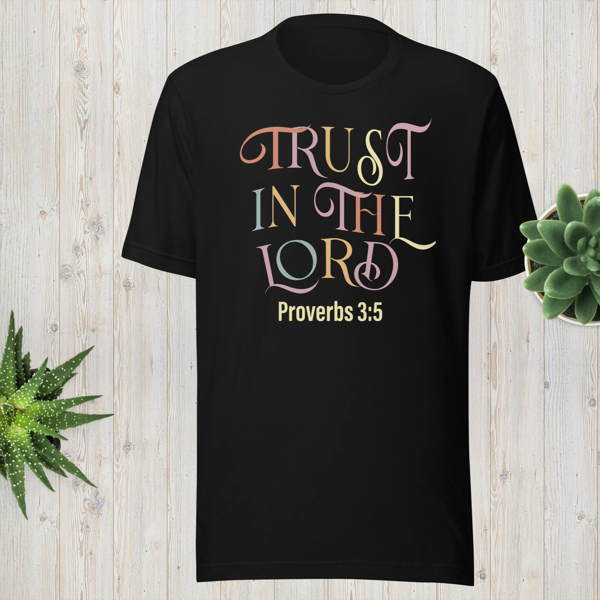 F&H Trust In The Lord T-Shirt - necksoother