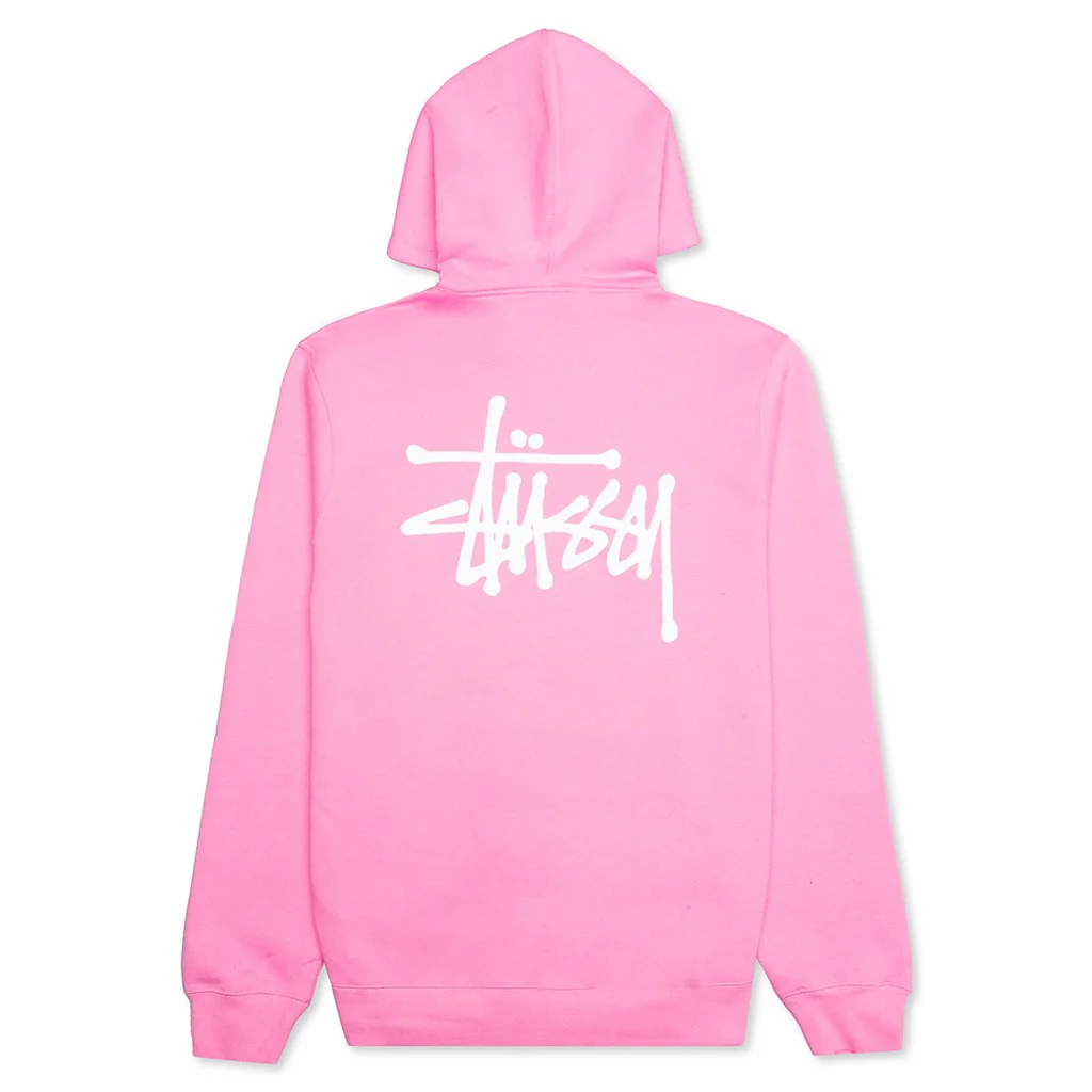 Basic Hood - Pink 535 - necksoother