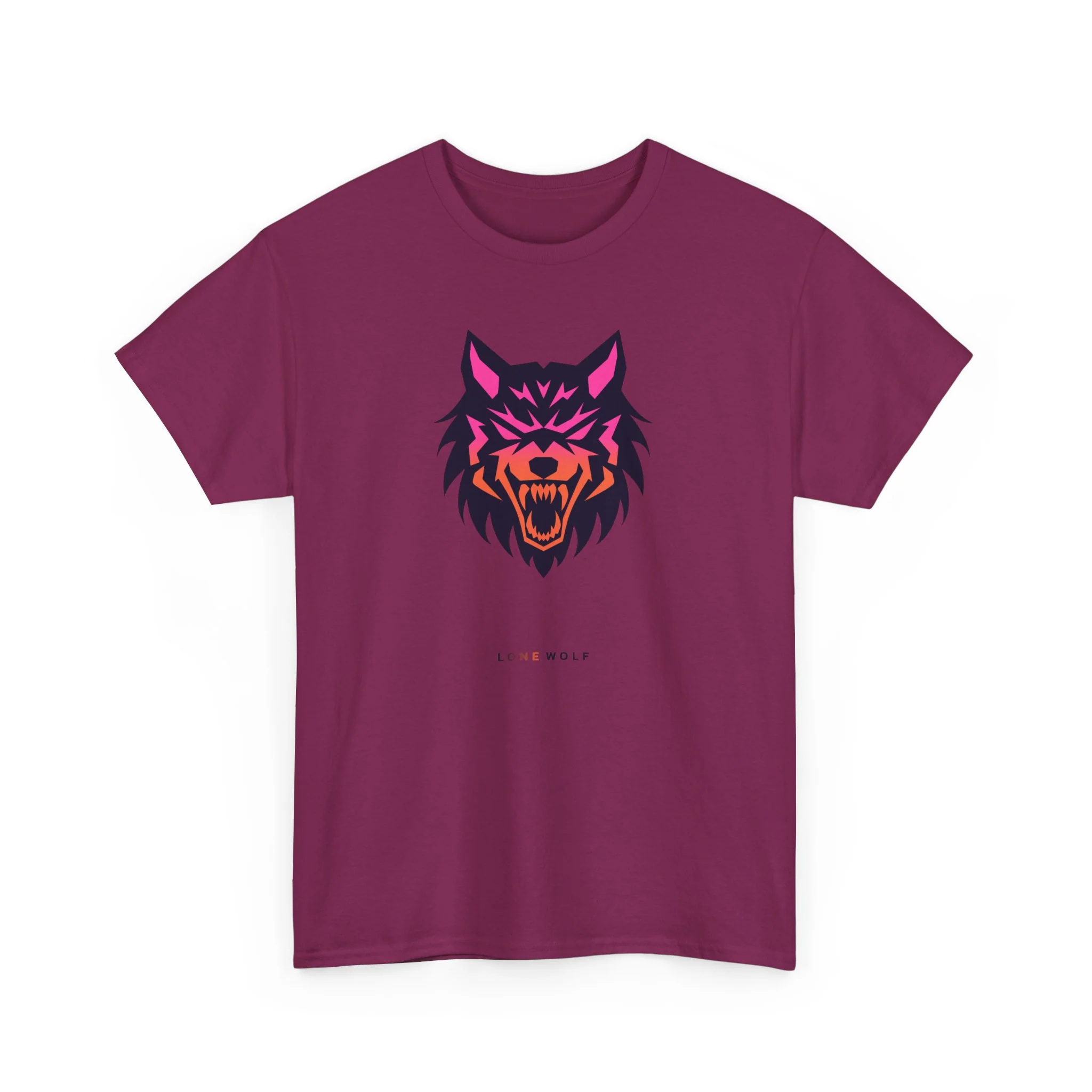 Lone Wolf Heavy Cotton Tee - necksoother