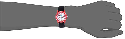 Disney Toy Story Kids' Plastic Time Teacher Analog Quartz Nylon Strap Watch - necksoother