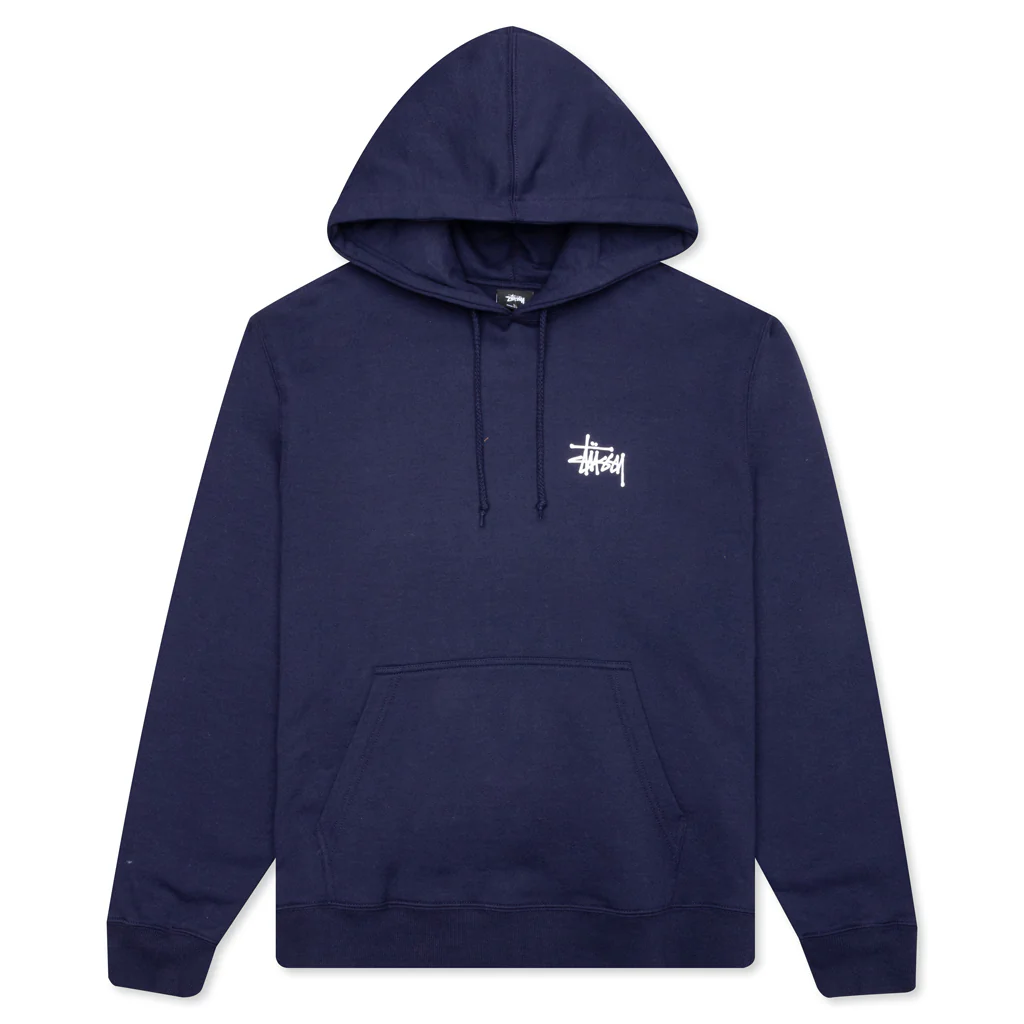 Basic Hoodie - Navy - necksoother