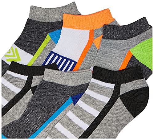 Jefferies Socks Sporty Athletic Low Cut Half Cushion Socks 6 Pair Pack Sockshosiery - necksoother