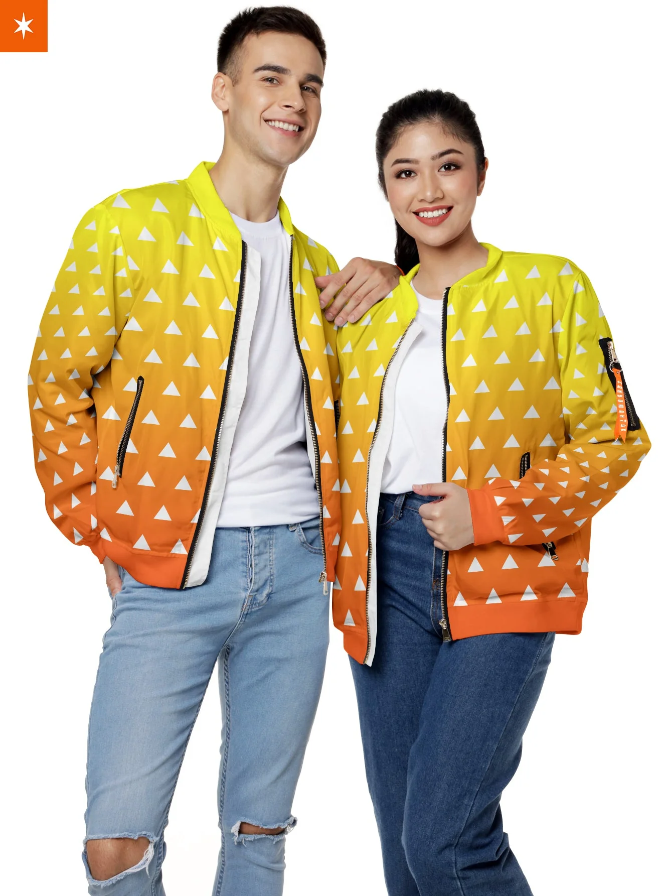 Cosplay Zenitsu Bomber Jacket - necksoother