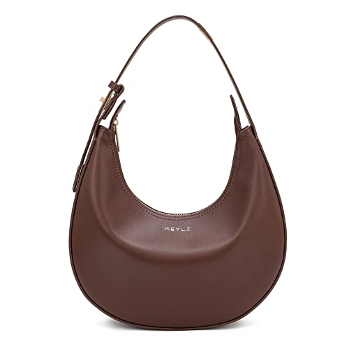 Keyli Shoulder Bag Stylish Casual Clutch Purses for Women 3 Ways Adjust Strap Tote Handbags with Zip Closure - necksoother