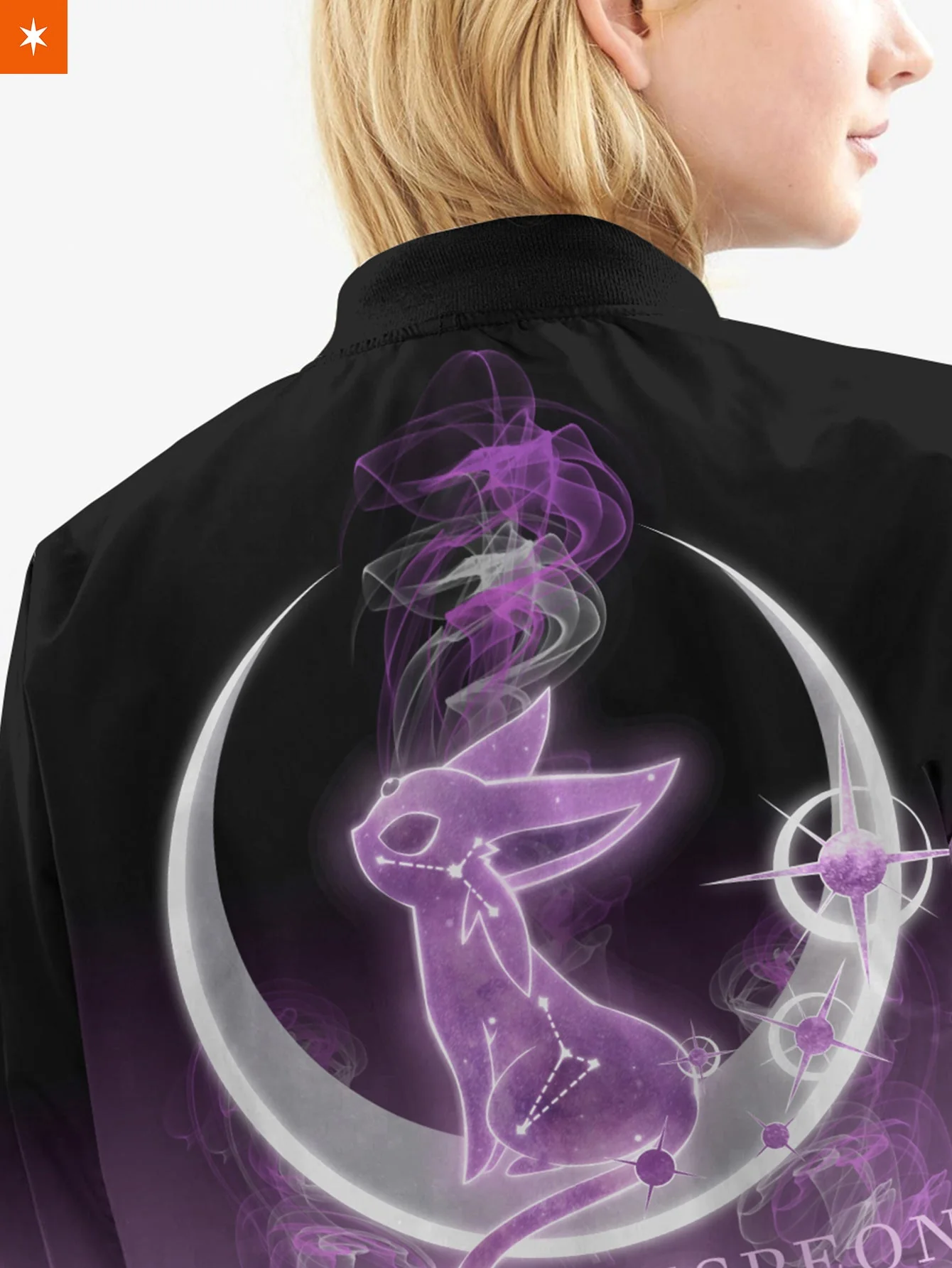 Espeon Spirit Bomber Jacket - necksoother