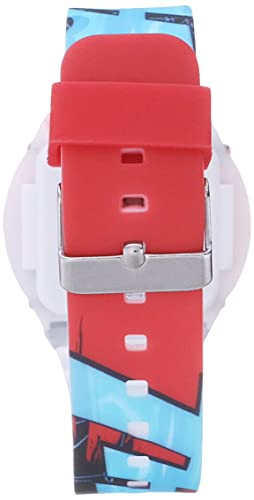 Accutime Marvel Spider-Man Kids' SPD4492 Digital Display Quartz Red Watch - necksoother