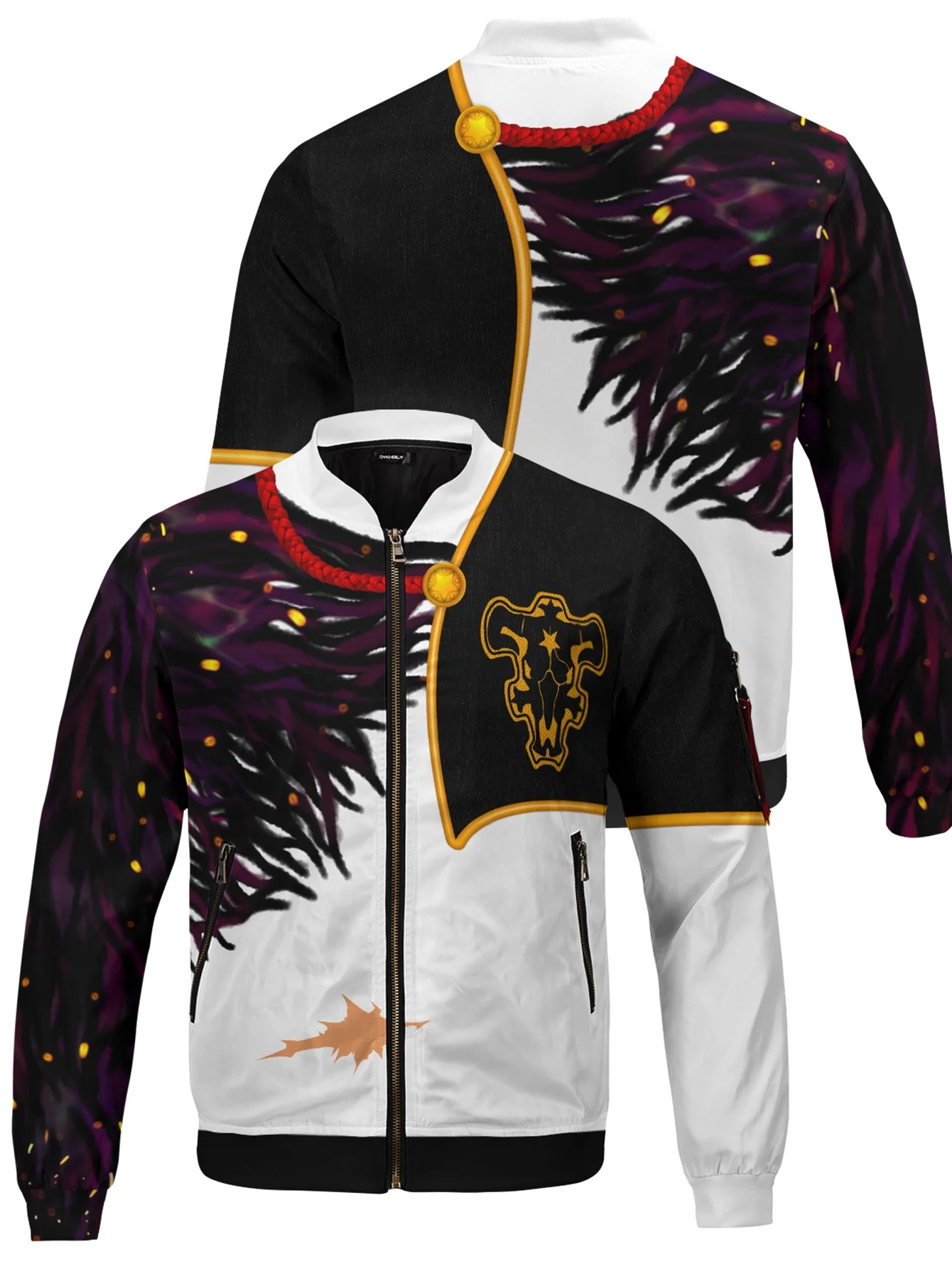 Asta Demon Skin Bomber Jacket - necksoother