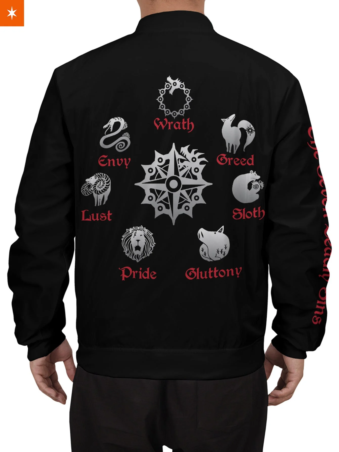 Seven Deadly Sins Bomber Jacket - necksoother