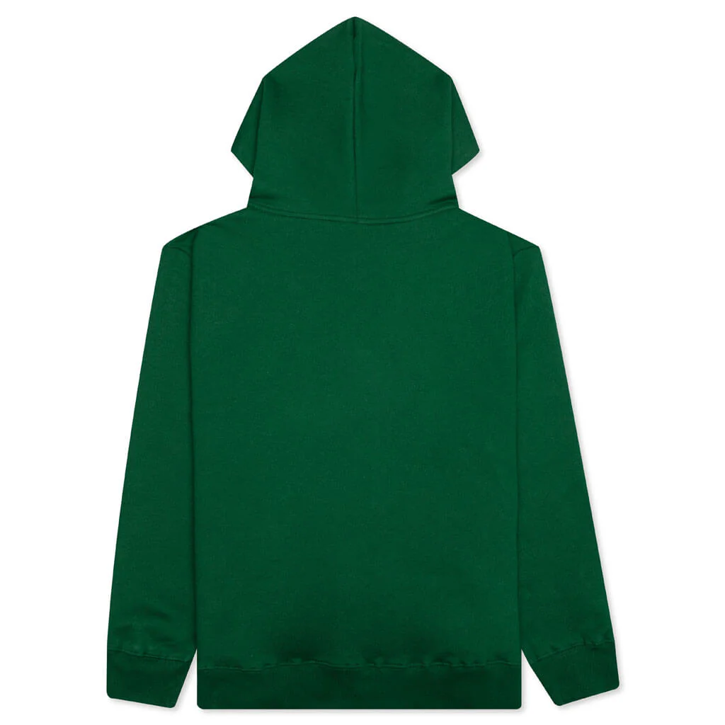 Fetish Zip Hoodie - Green - necksoother