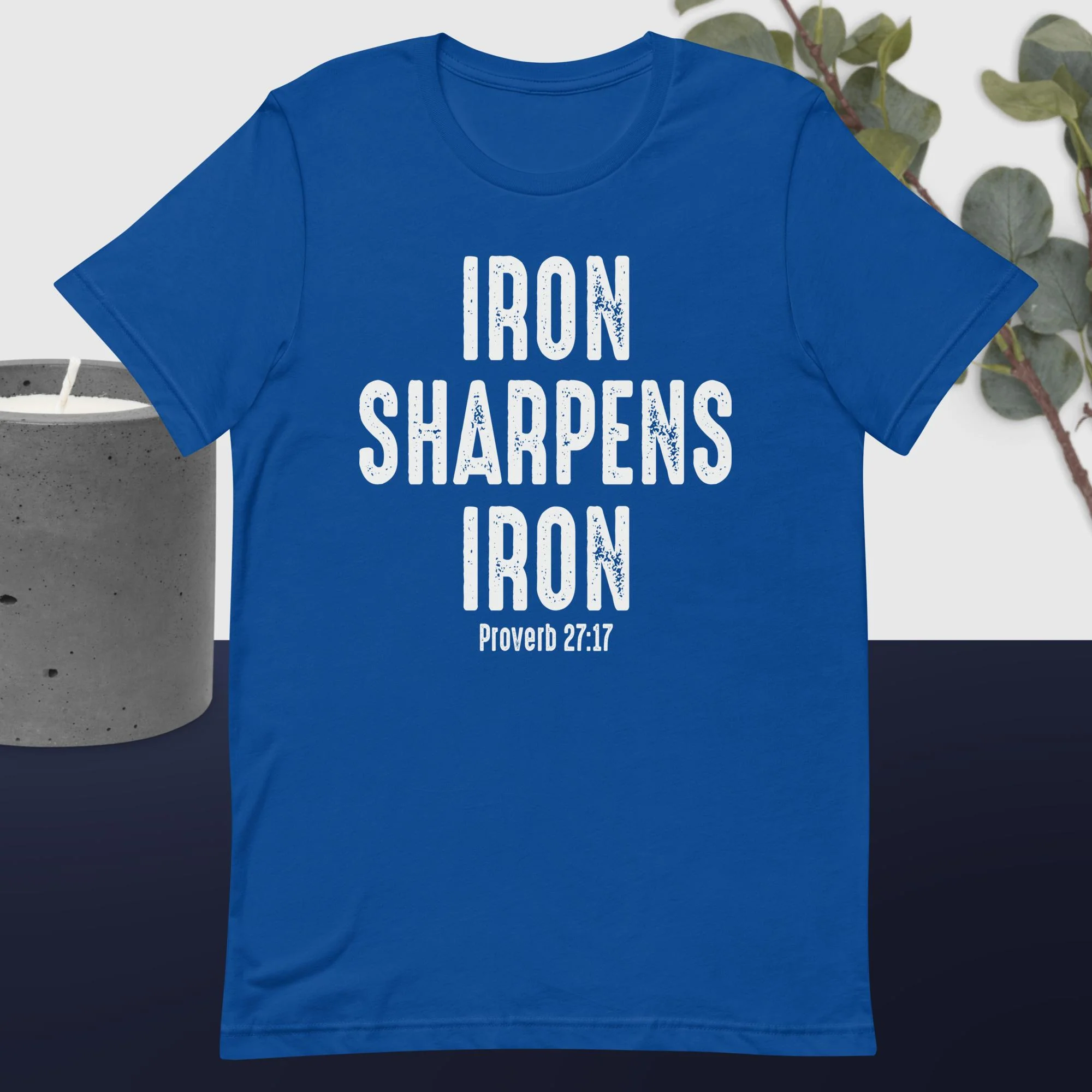 F&H Iron Sharpens Iron T-shirt - necksoother