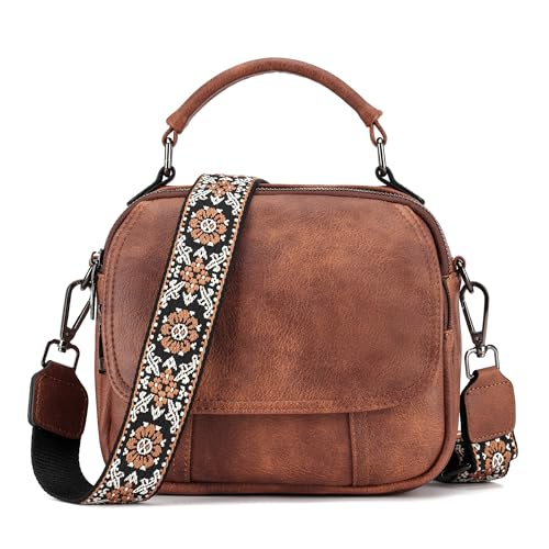 OPAGE Small Crossbody Bags for Women Trendy. Soft PU Leather Womens Crossbody Purse Shoulder Handbags - necksoother