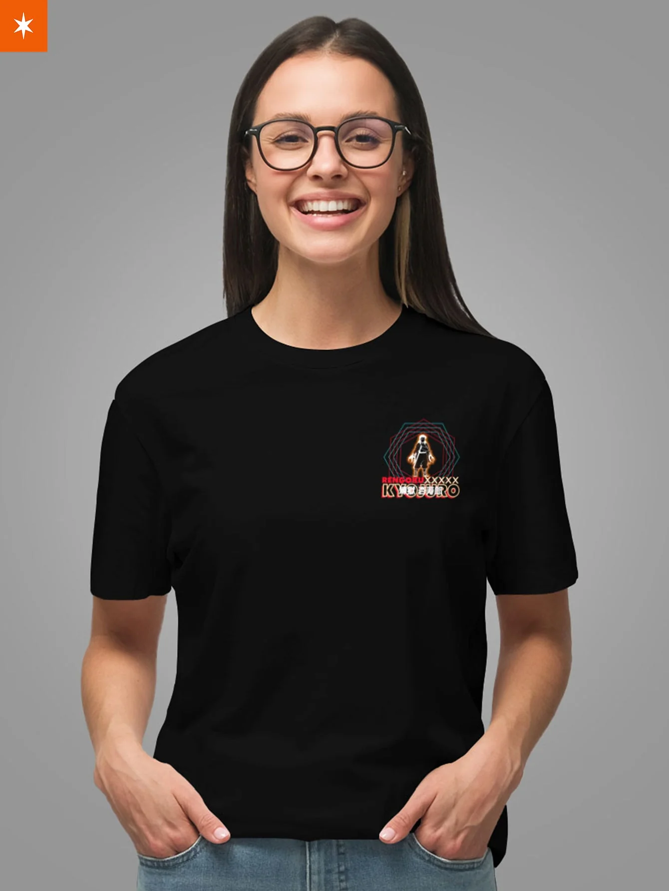 Kyojuro Neon Unisex T-Shirt - necksoother
