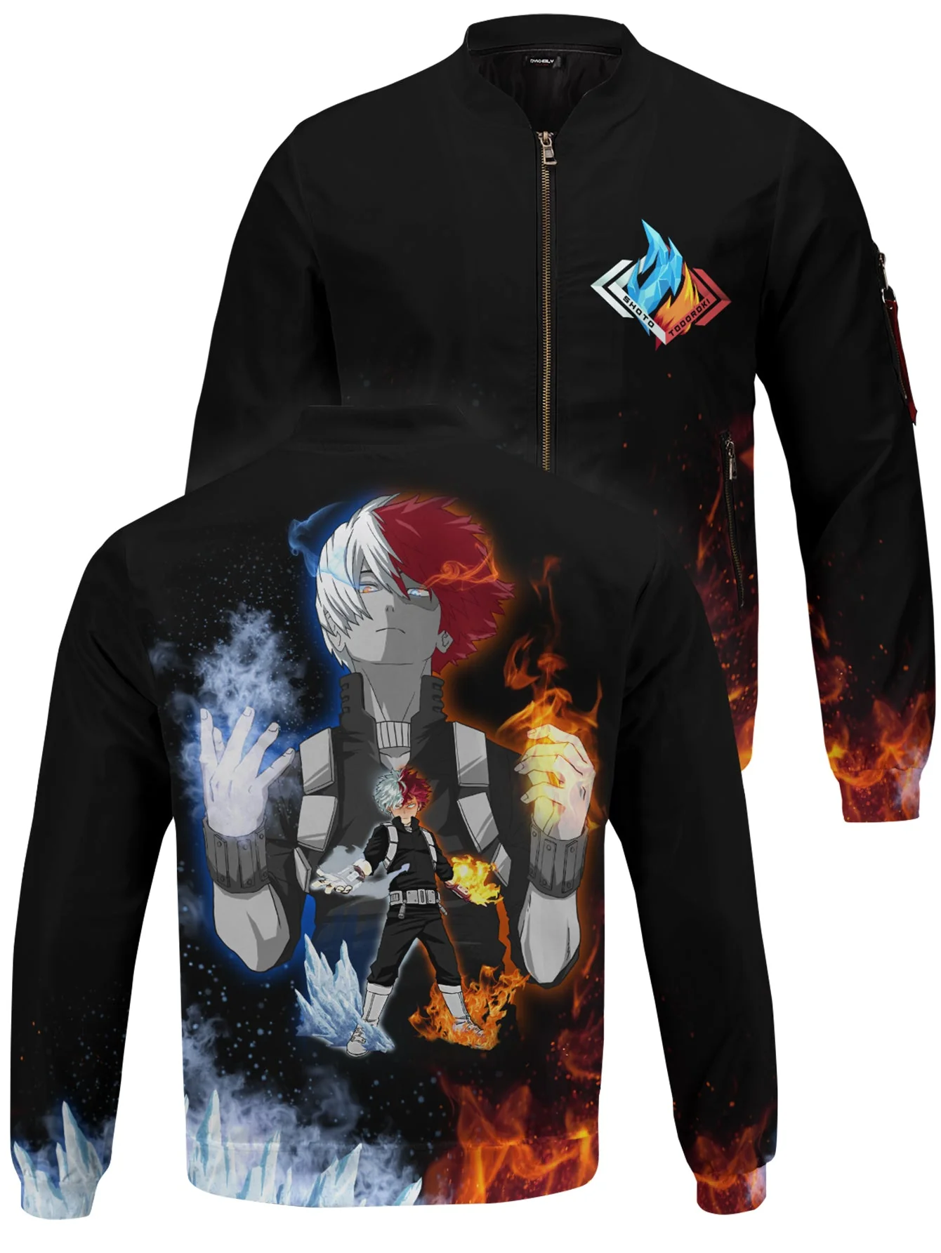 Todoroki Spirit Bomber Jacket - necksoother
