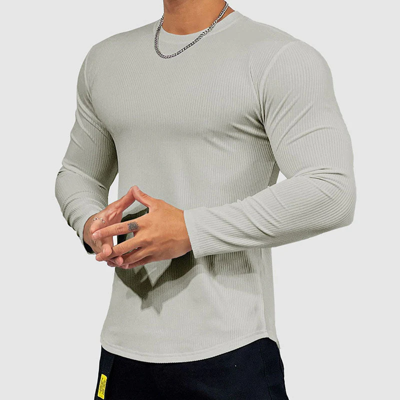 Blast Long Sleeve Gym Shirt - necksoother