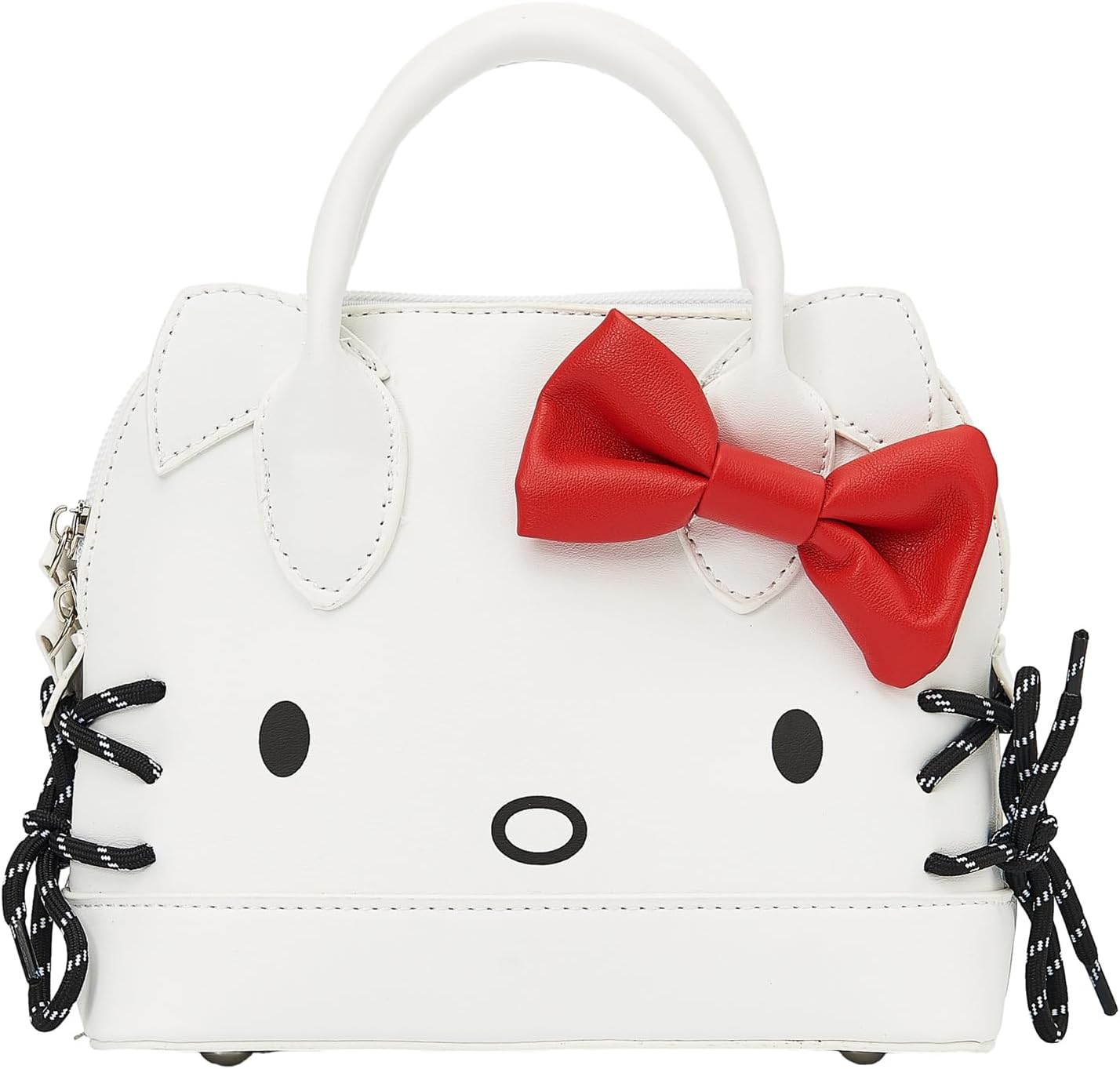 Women's Leather Crossbody Purse Handbag. Small Fashion Shoulder Bag with Bow. Girls Cute Gifts - necksoother