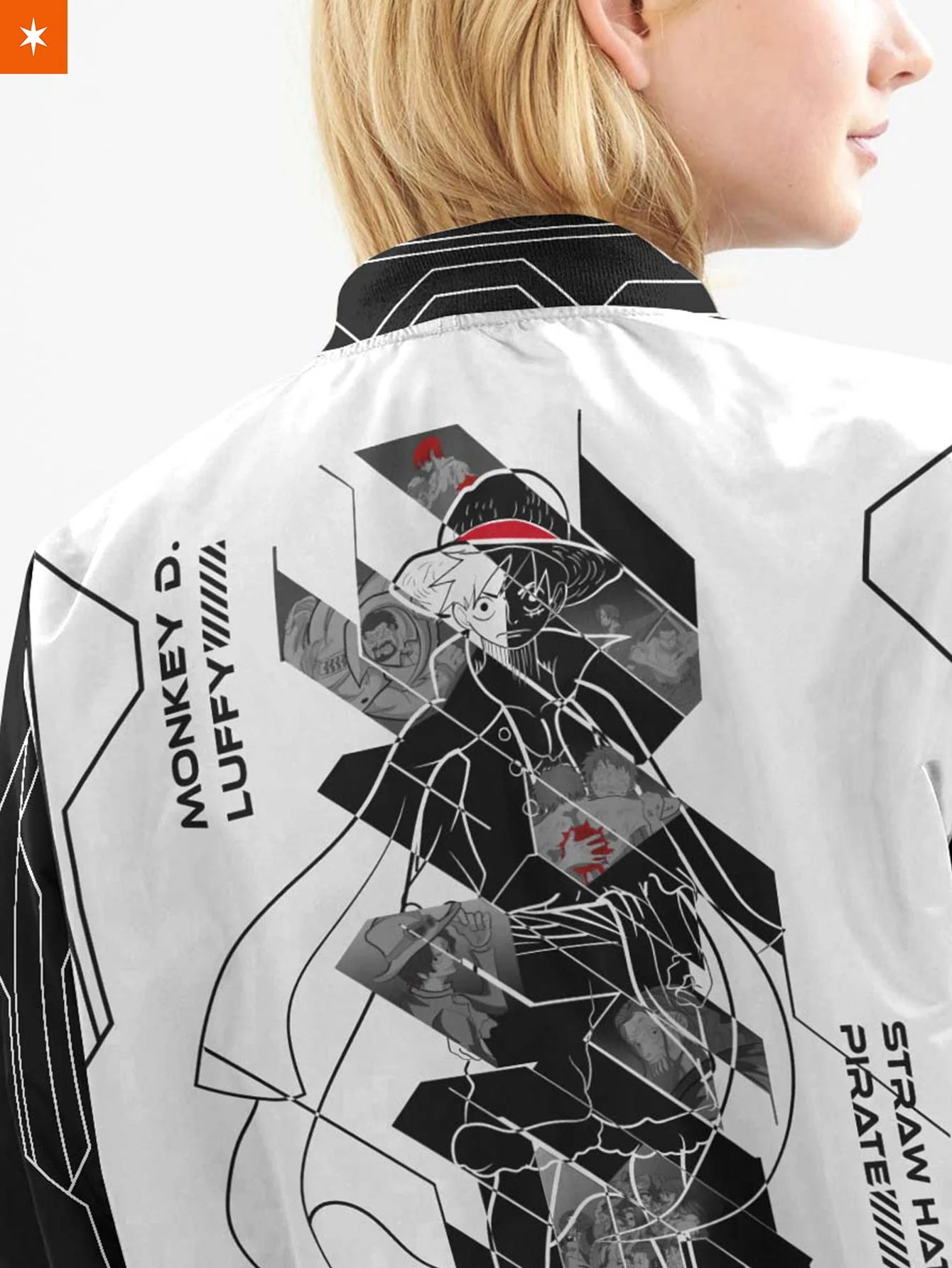 Fragment Straw hat Bomber Jacket - necksoother