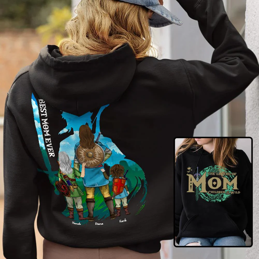 Personalized The Legend of Mom Children Of The Wild- Best Mom Ever Shirt - Mother's Day 2025 - necksoother