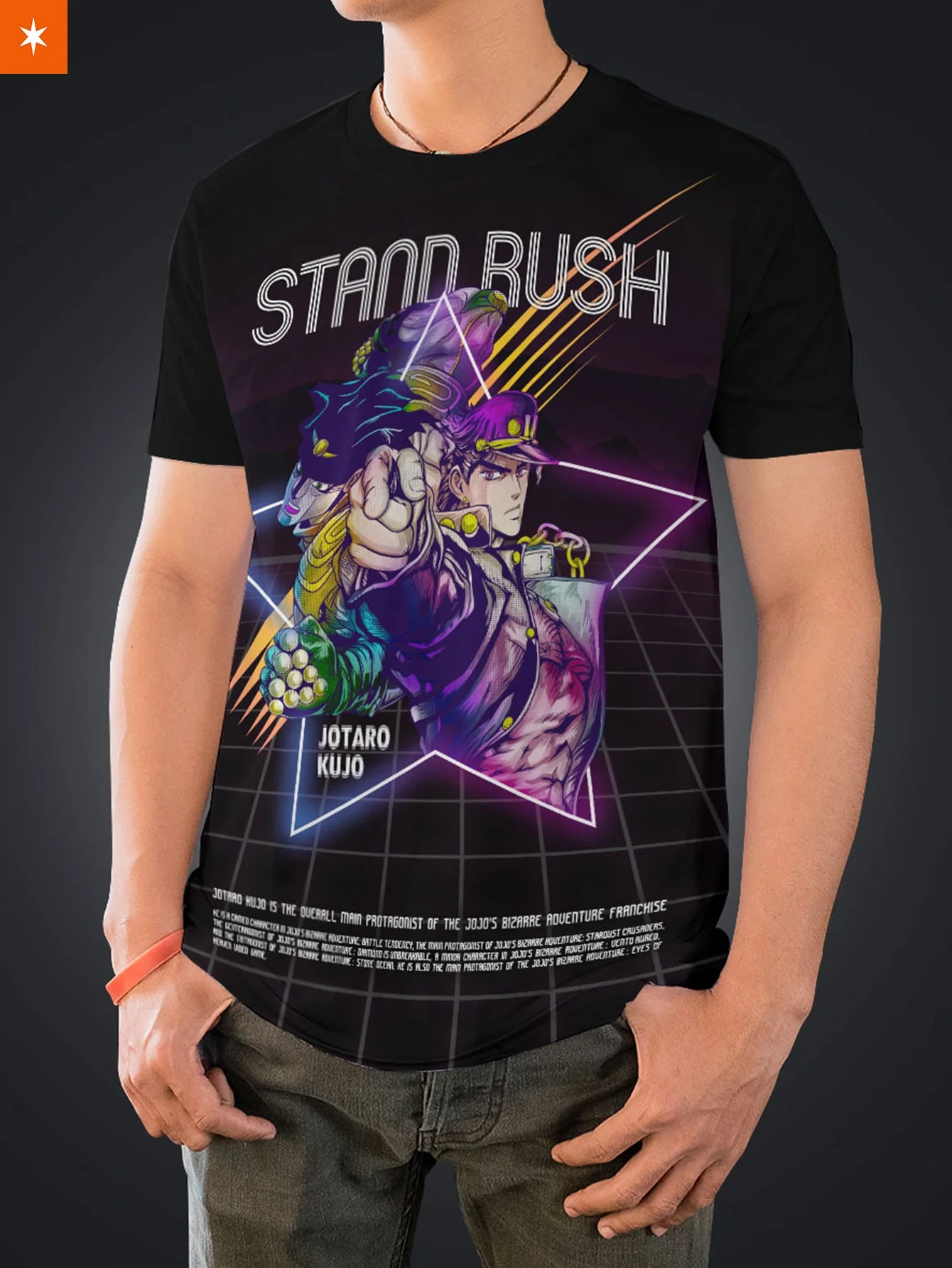 Jotaro Retro Unisex T-Shirt - necksoother