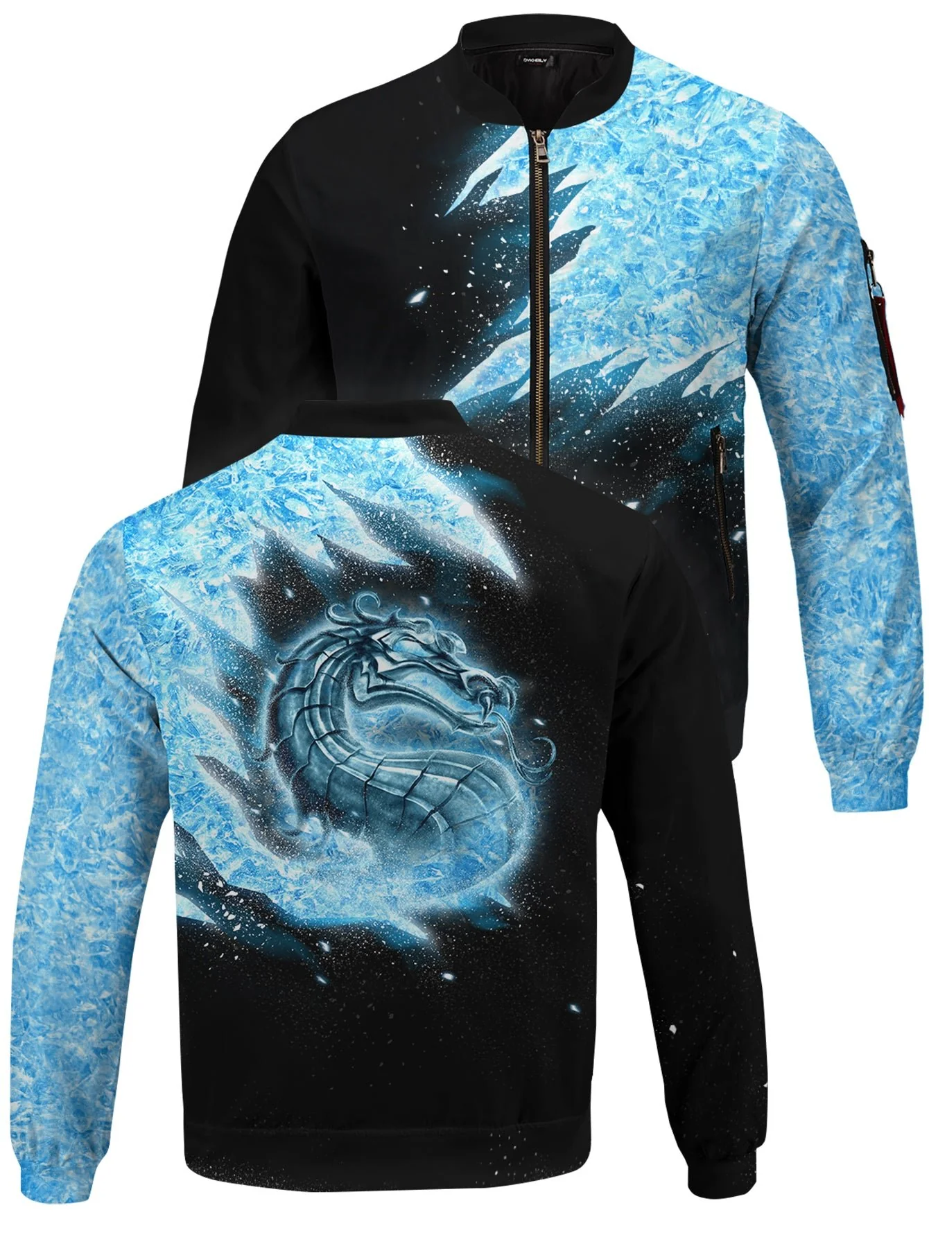 Ice Warrior Bomber Jacket - necksoother