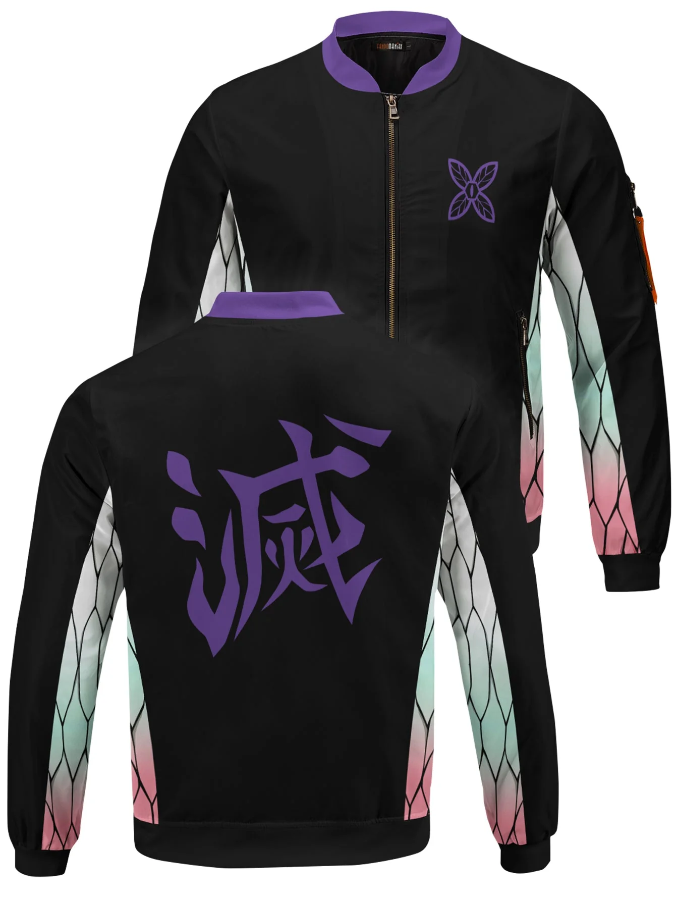 Shinobu Fashion v2 Bomber Jacket - necksoother