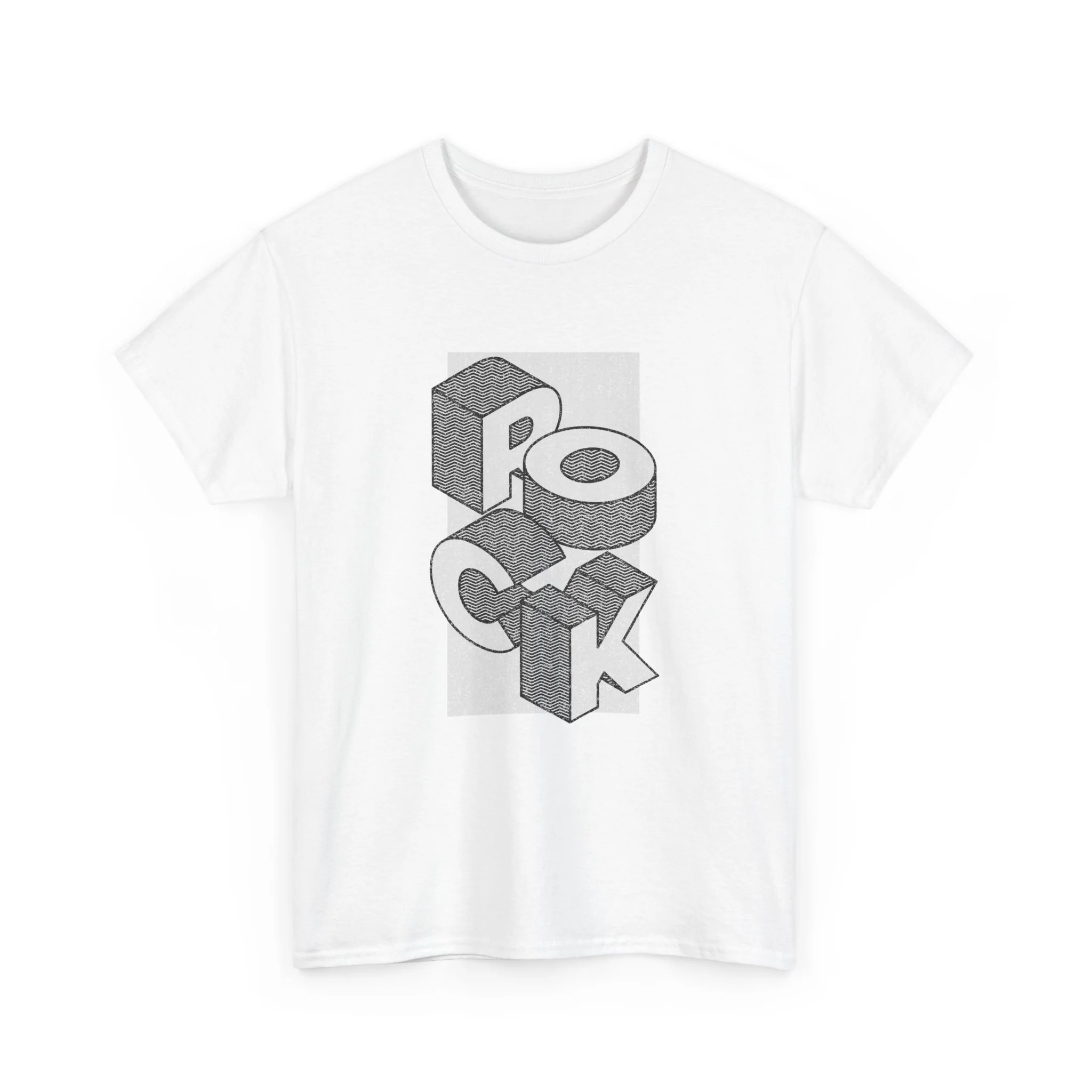 Rock Heavy Cotton Tee - necksoother