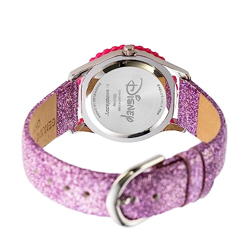 DISNEY The Little Mermaid Live Action Kids' Time Teacher Analog Quartz Watch - necksoother