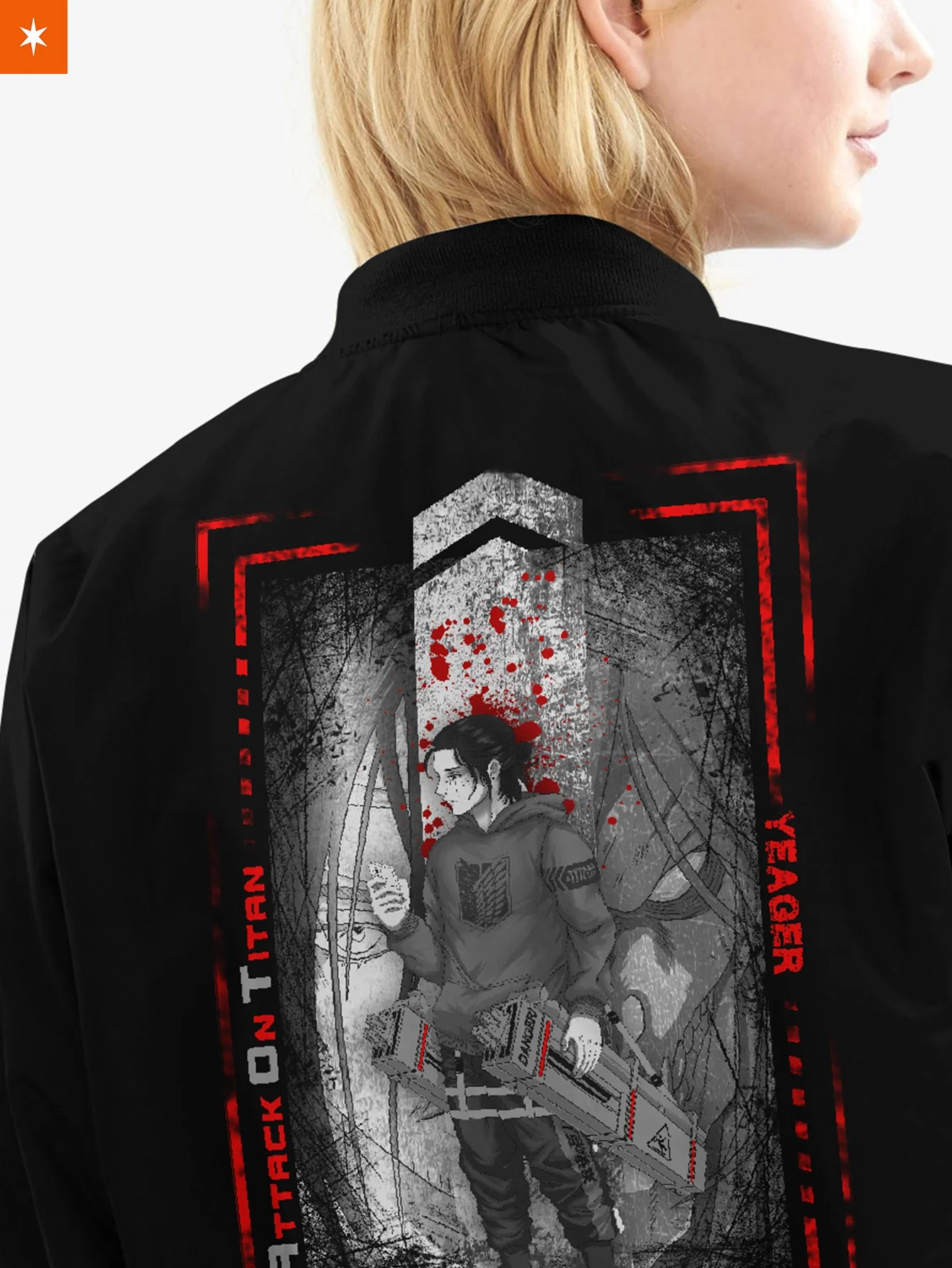 Eren Stwear Bomber Jacket - necksoother