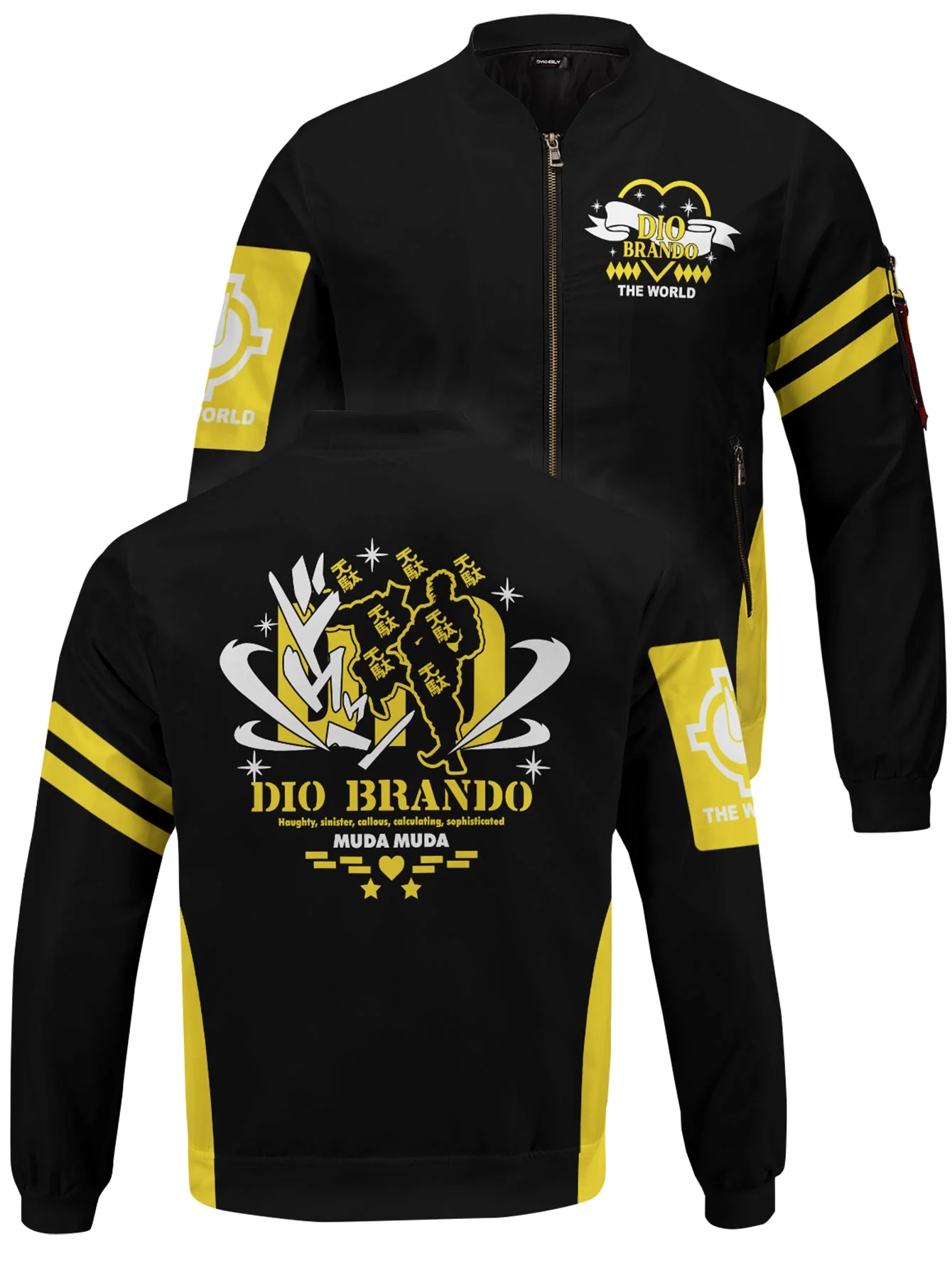 Dio Brando Bomber Jacket - necksoother