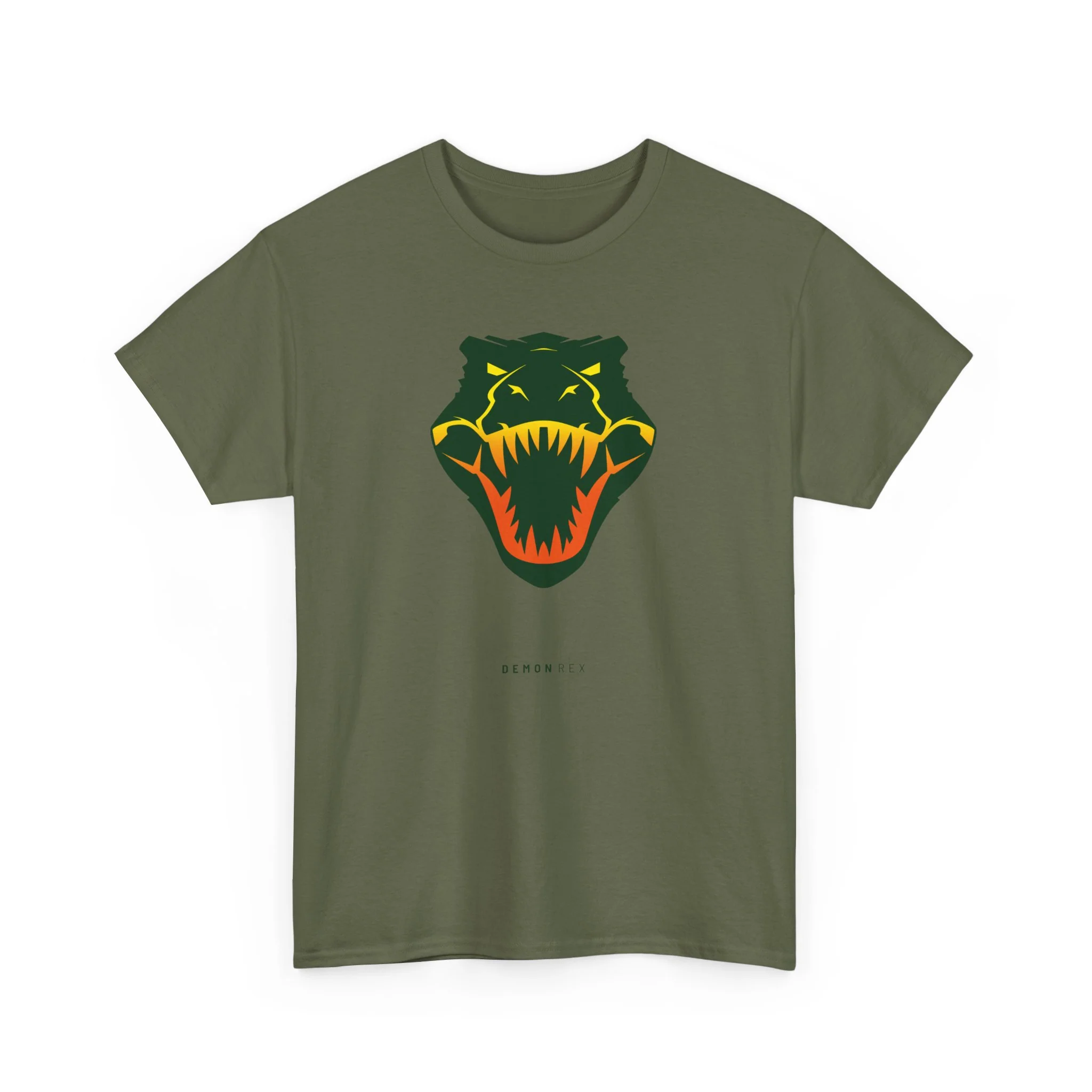 Demon Rex Heavy Cotton Tee - necksoother