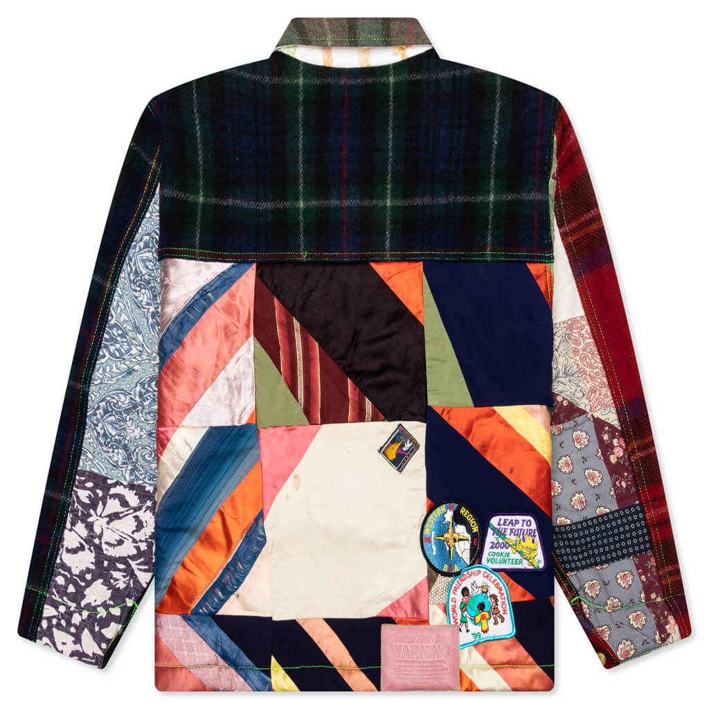 Gentlemen's Blanket Jacket - Multi - necksoother